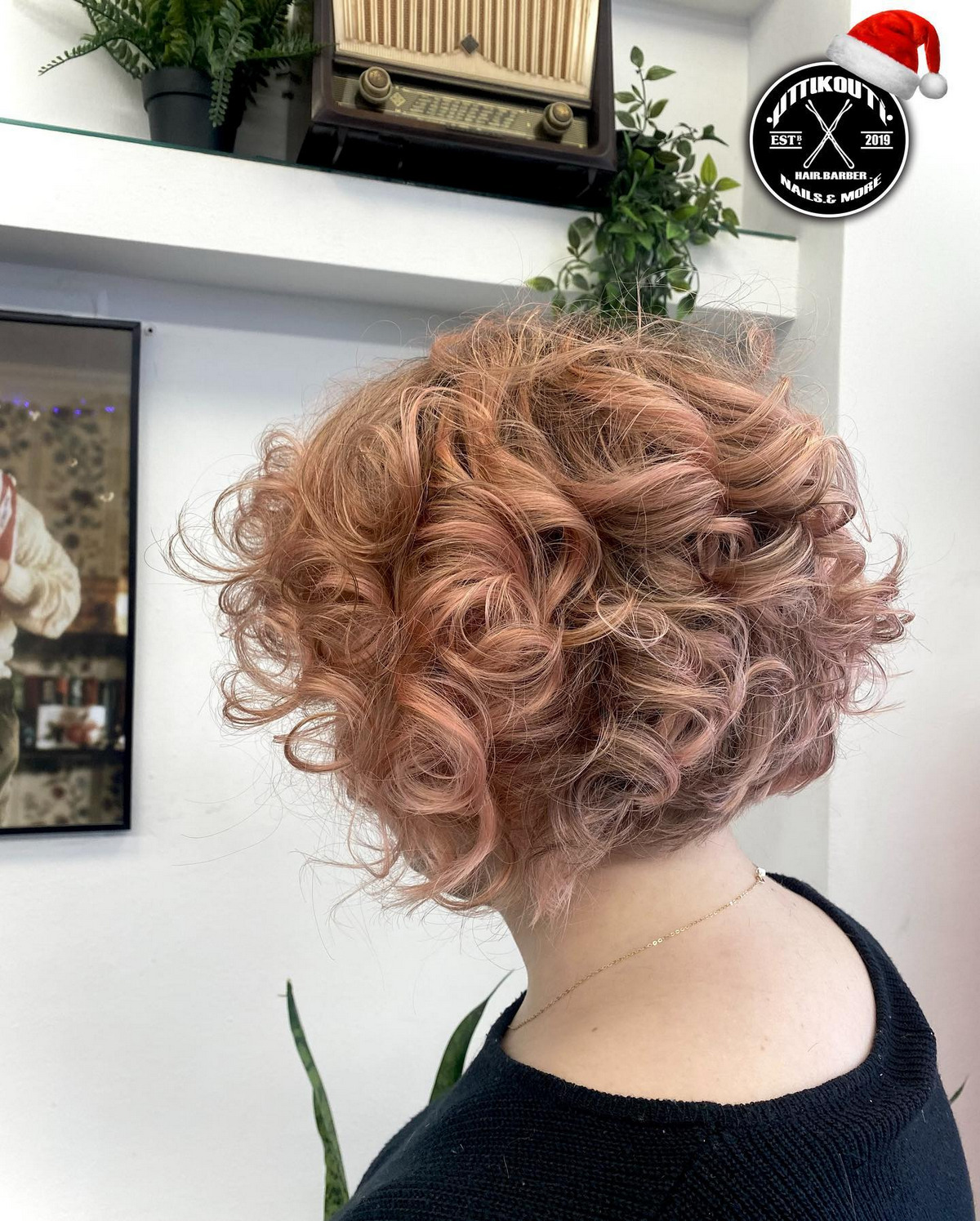 Strawberry Blonde Curly Hair