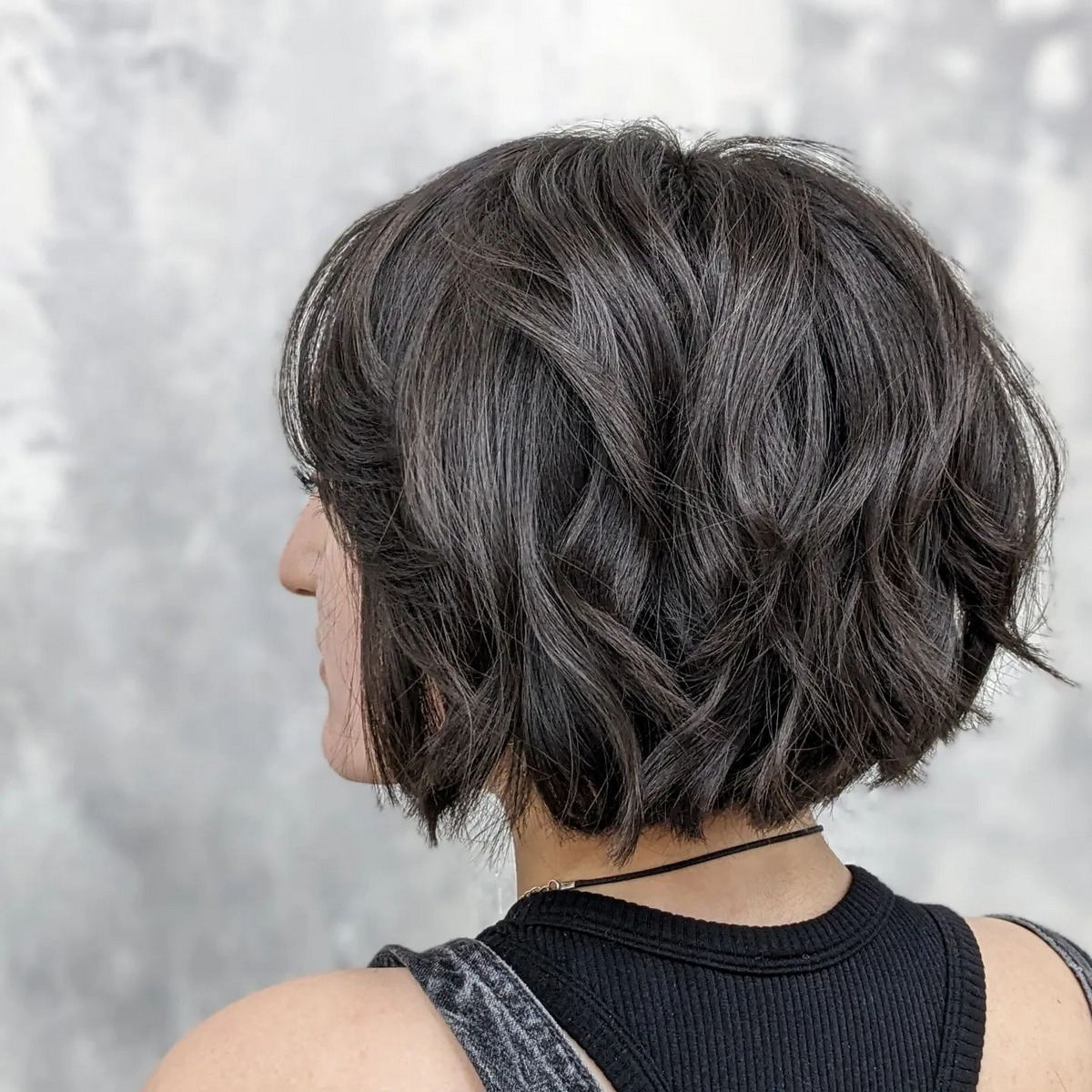 Layered Bob With Subtle Layers