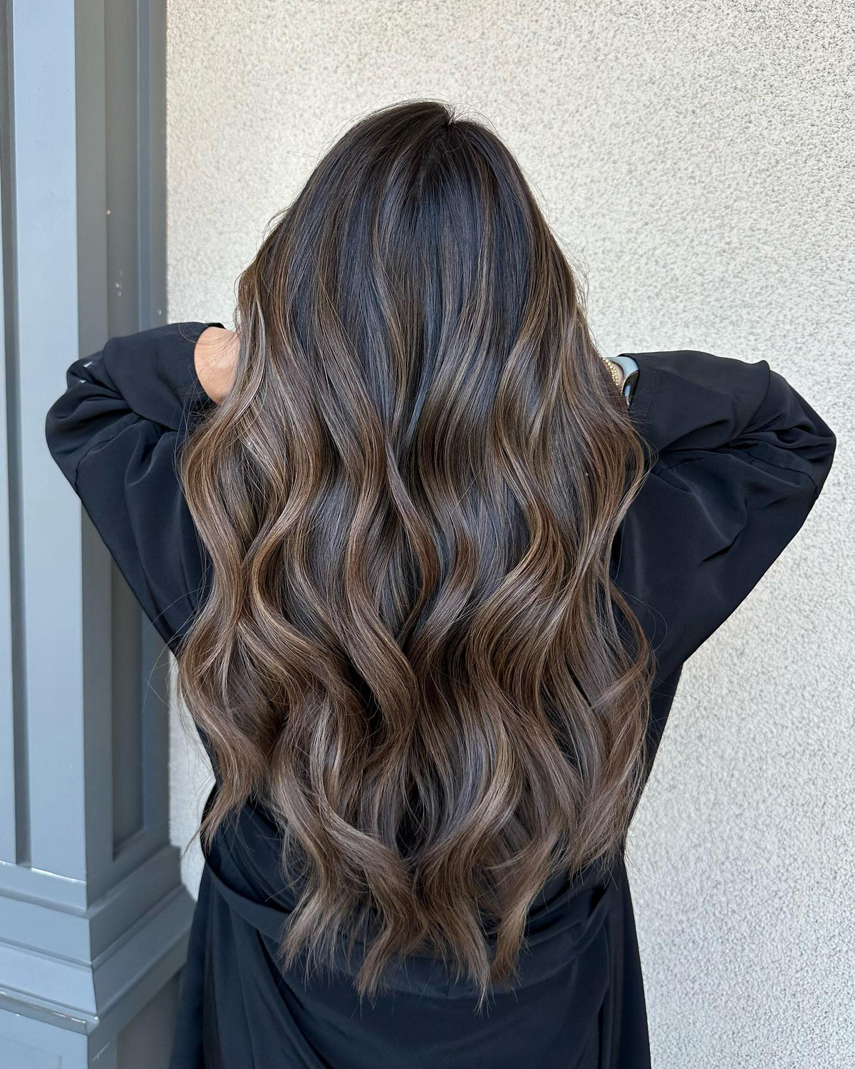 Long Layers Hair With Babylights