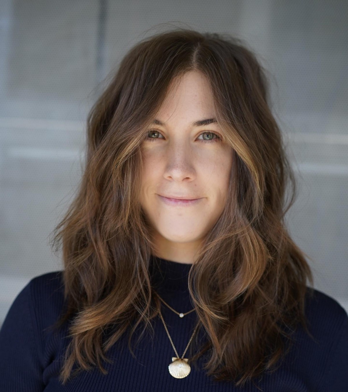Long Round Layers Hair