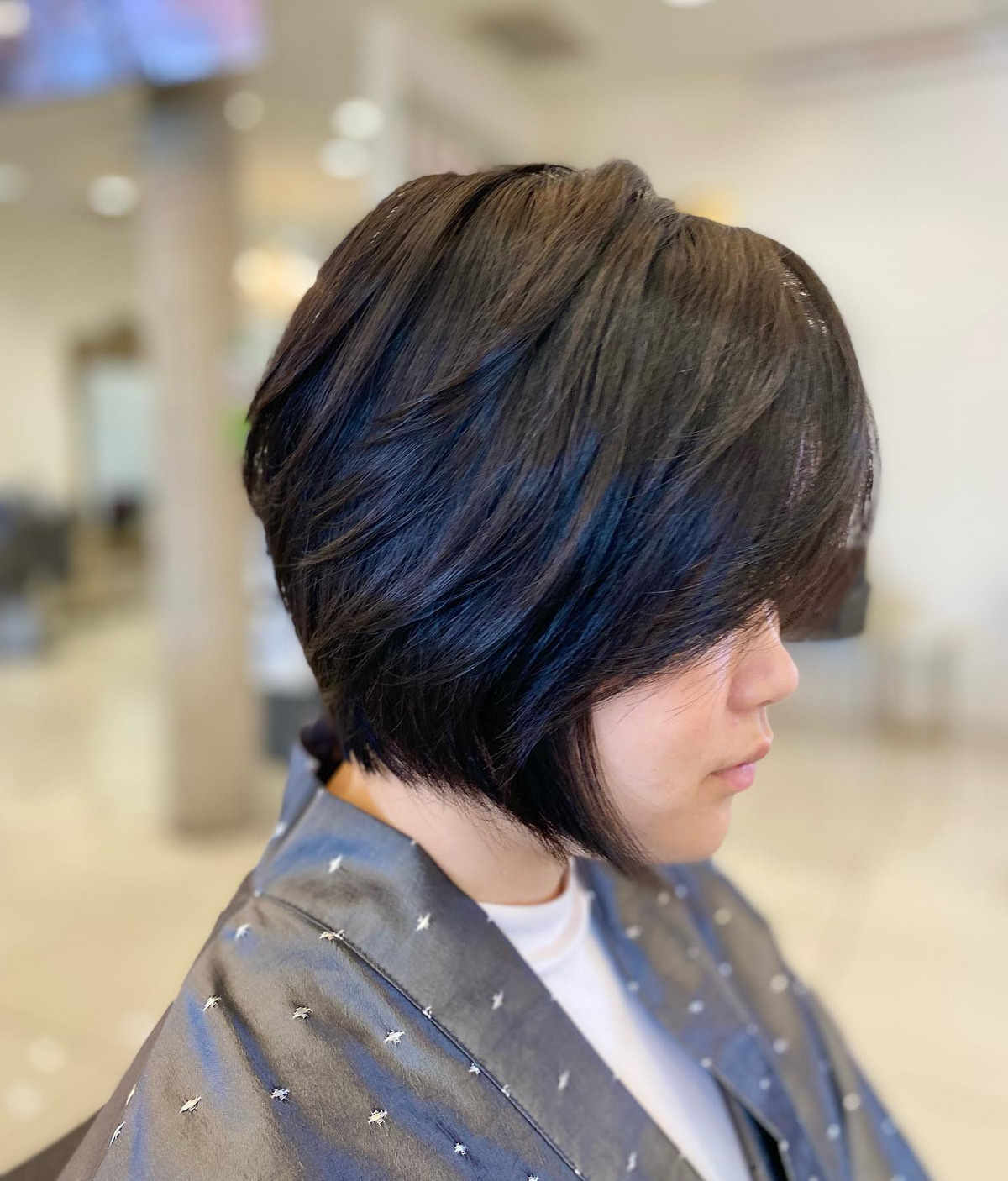Textured Layered Bob