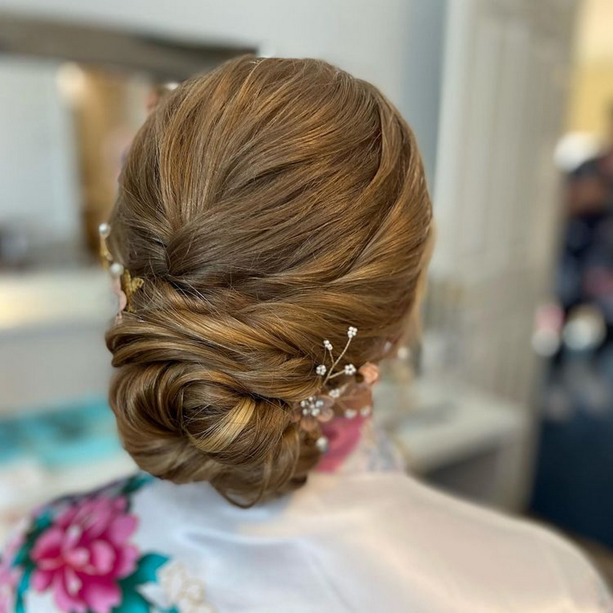 Low Twisted Chignon
