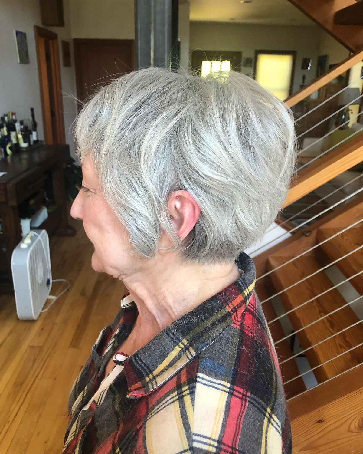 Pixie Cut With Graduated Layers