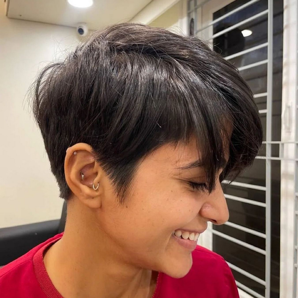 Layered Bob With Layered Pixie Cut