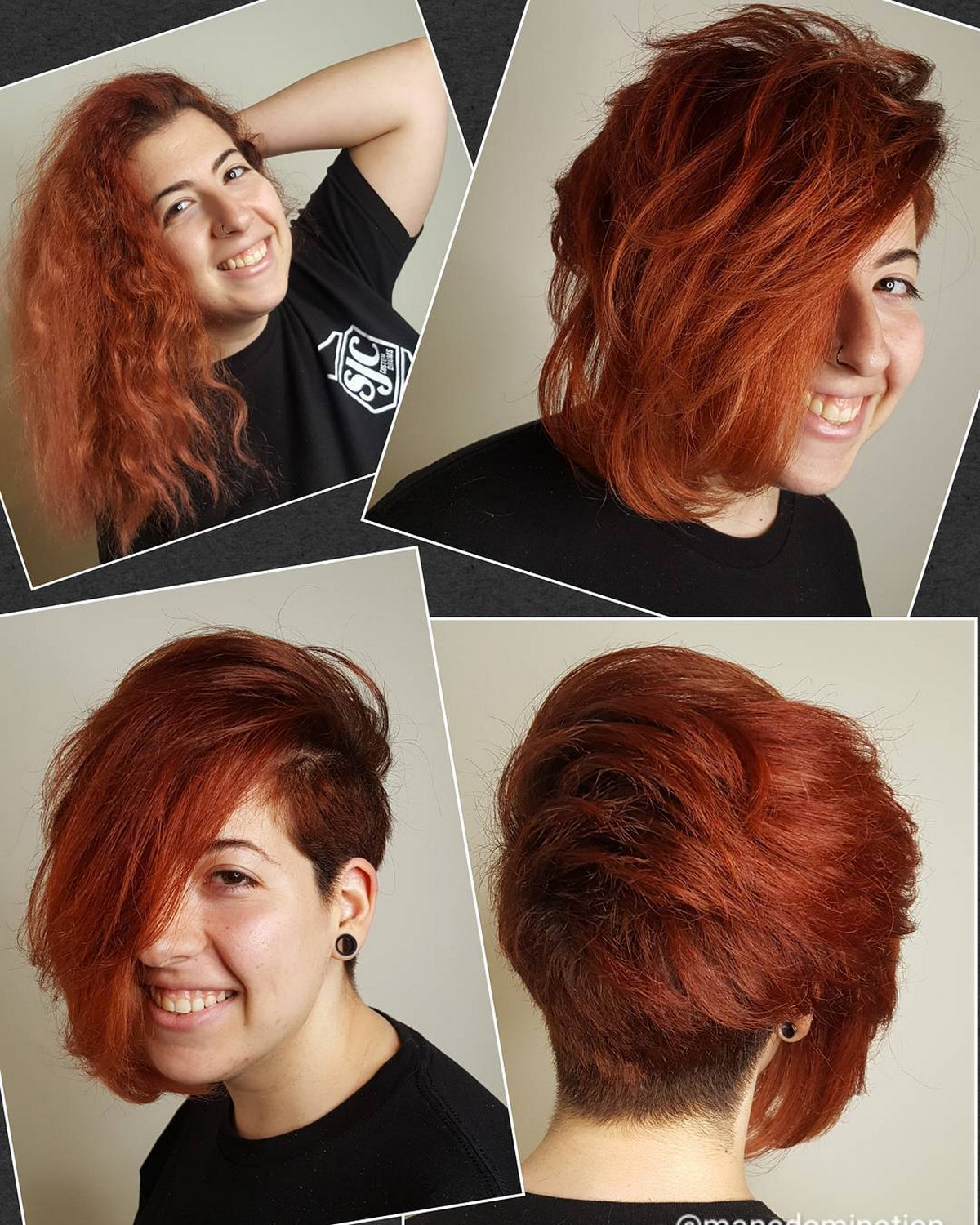 Pixie Cut With Long Bangs