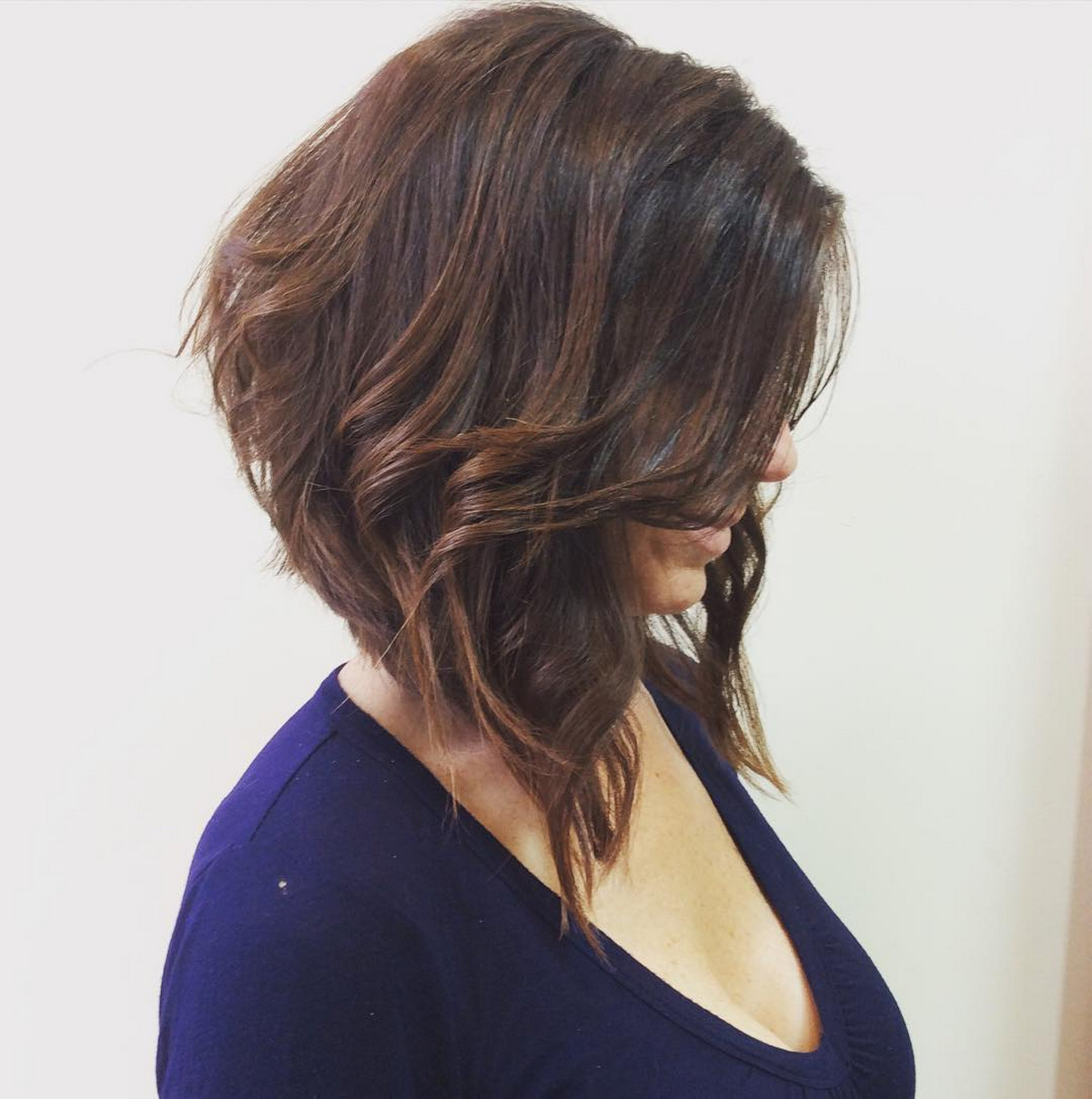 Exaggerated Angled Bob