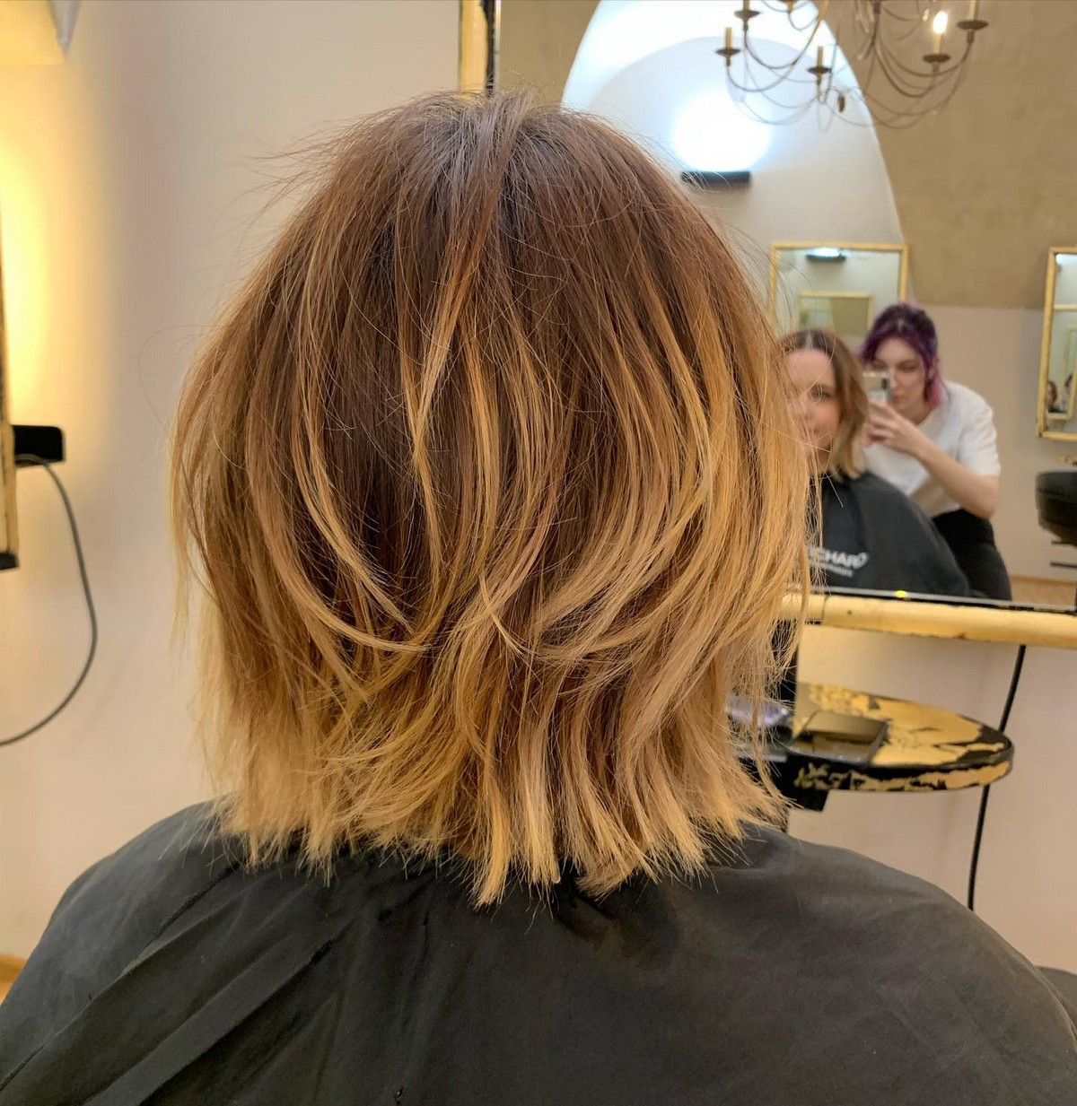 Layered Choppy Bob