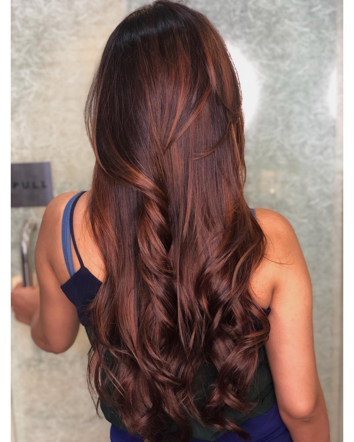 Mahogany Chestnut Balayage