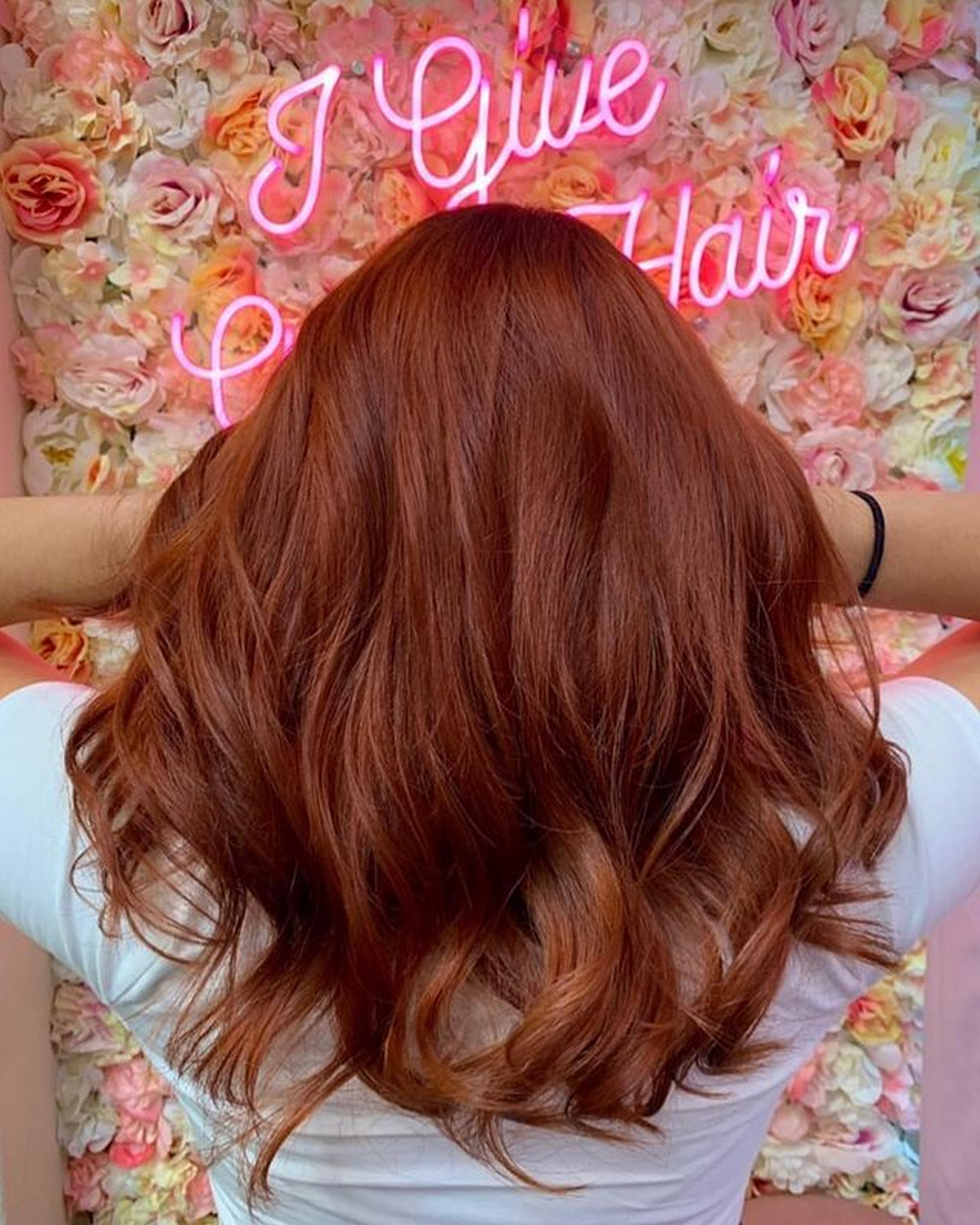 Medium-Length Auburn Hair