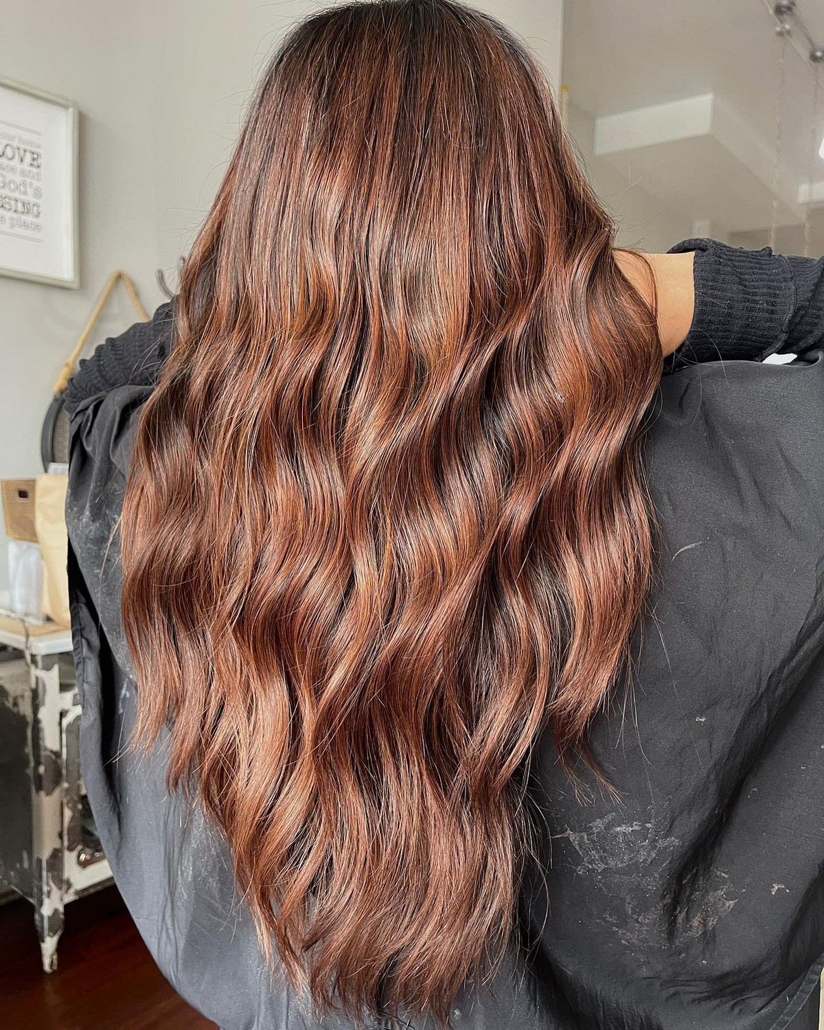 Copper Brown Balayage