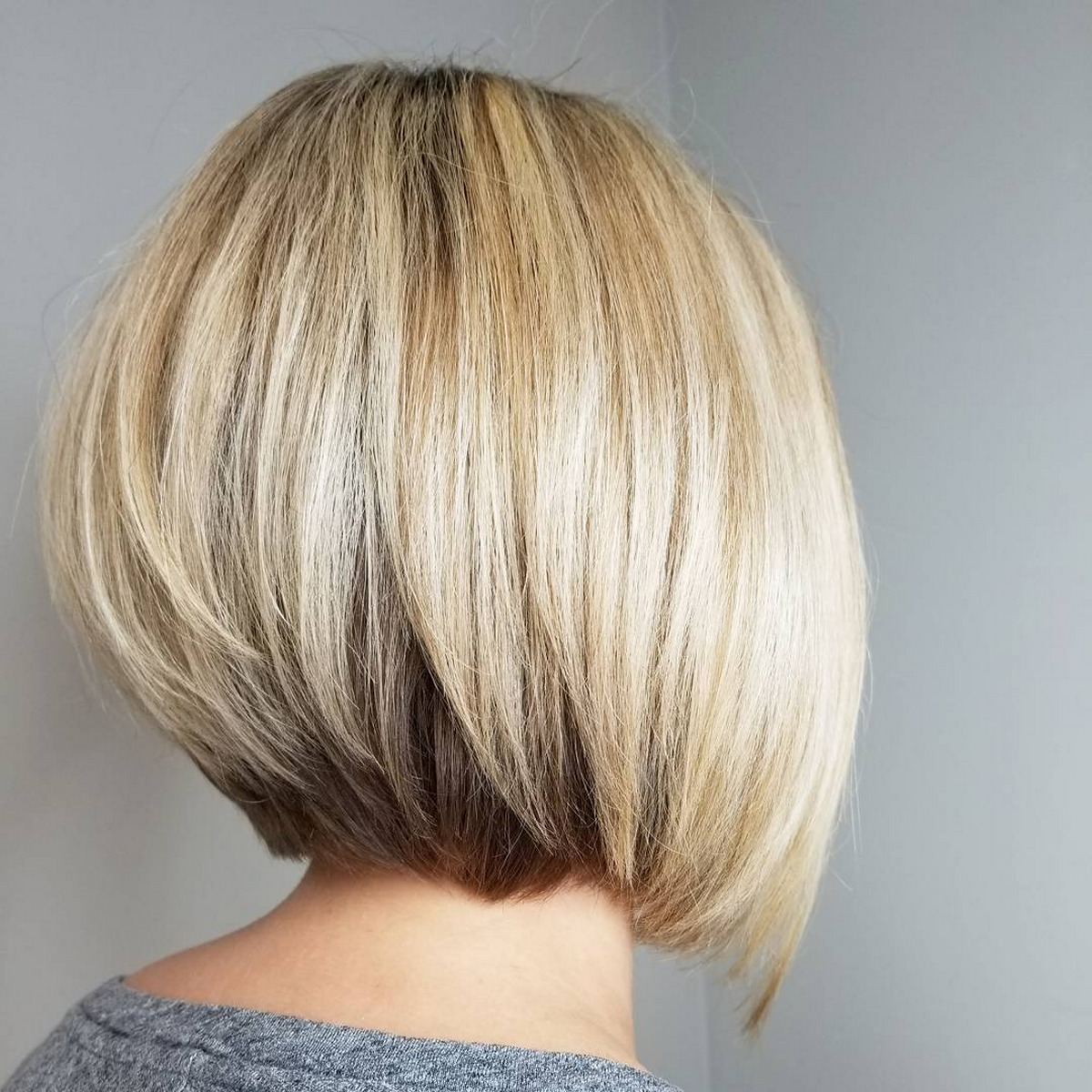Bob With Stacked V-Cut Layers
