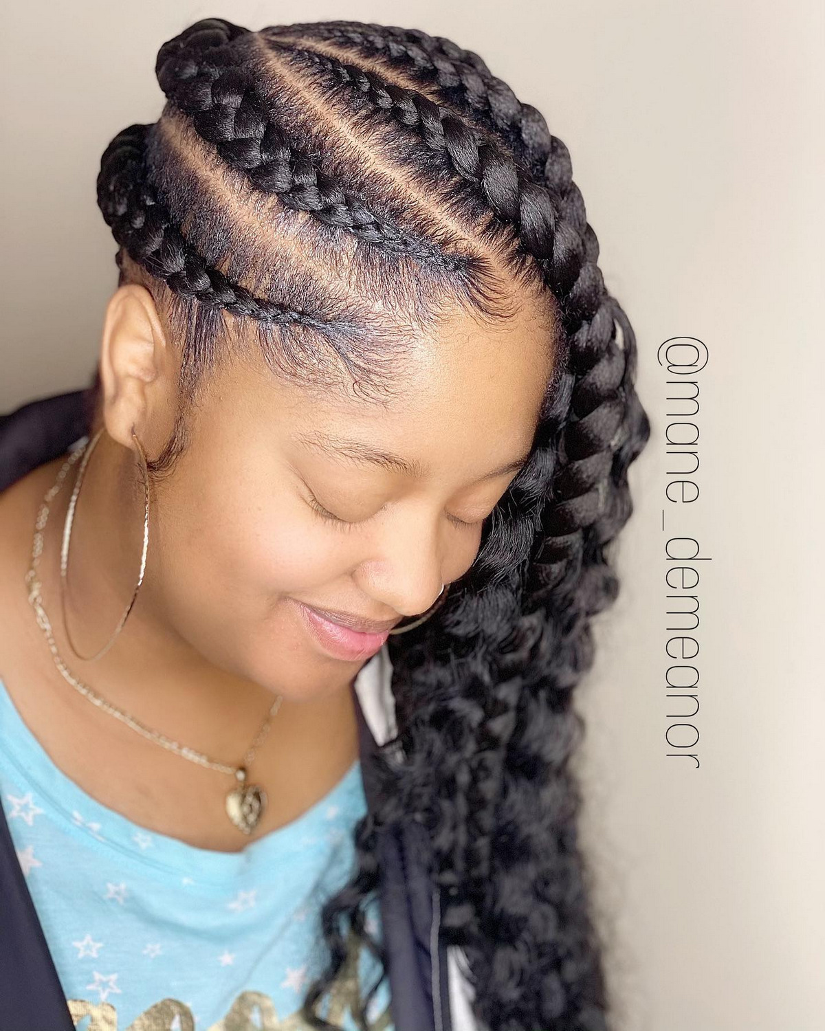 Large and In Charge Braids 