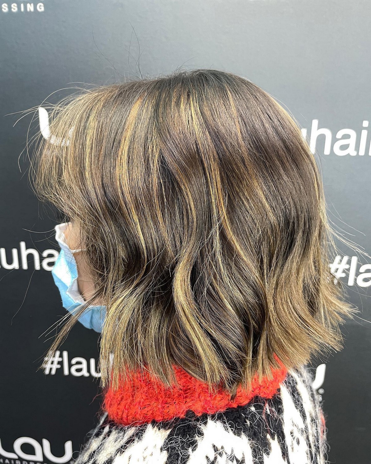 Choppy Bob With Dimensional Balayage