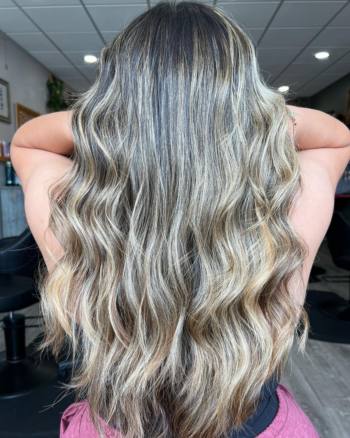 Beach Waves Hair With Long Layers