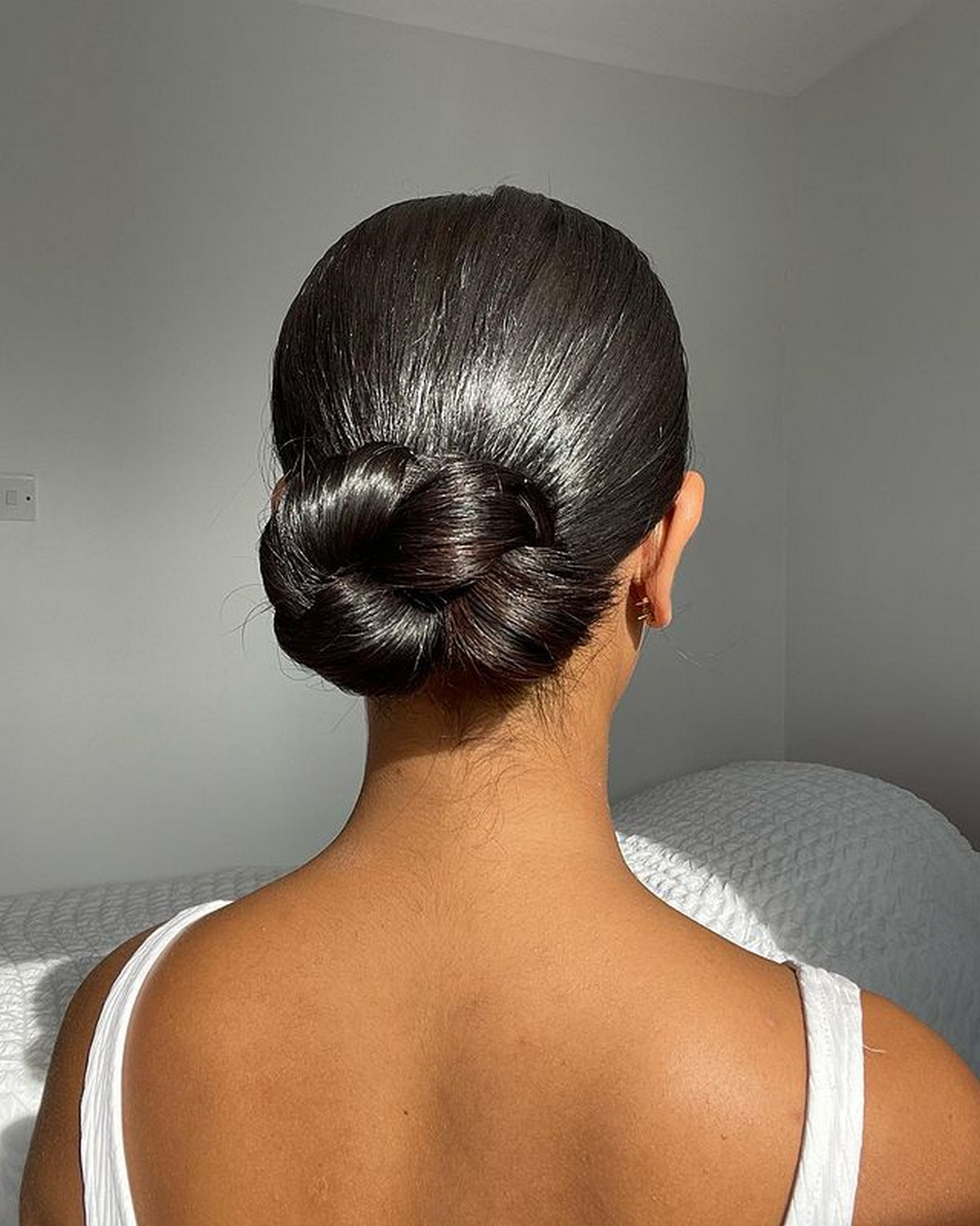 Sleek Bun Styles For Medium-Length Hair