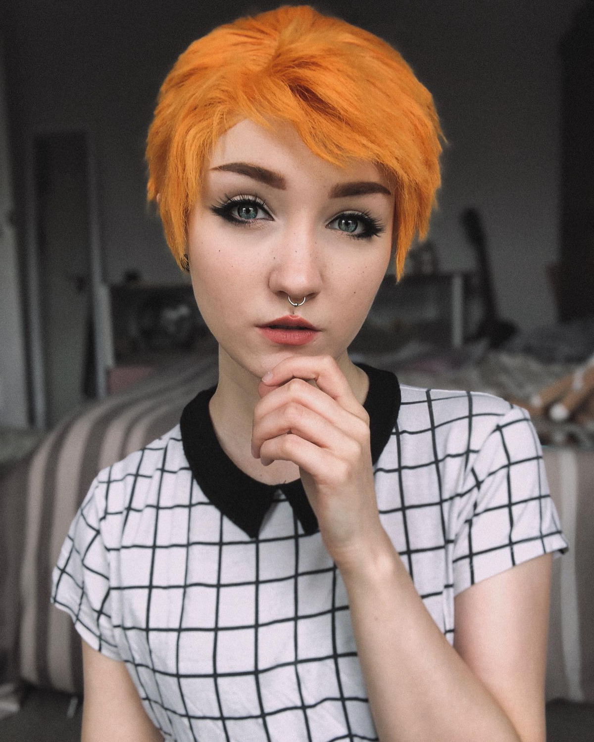 Ograne Pixie Cut