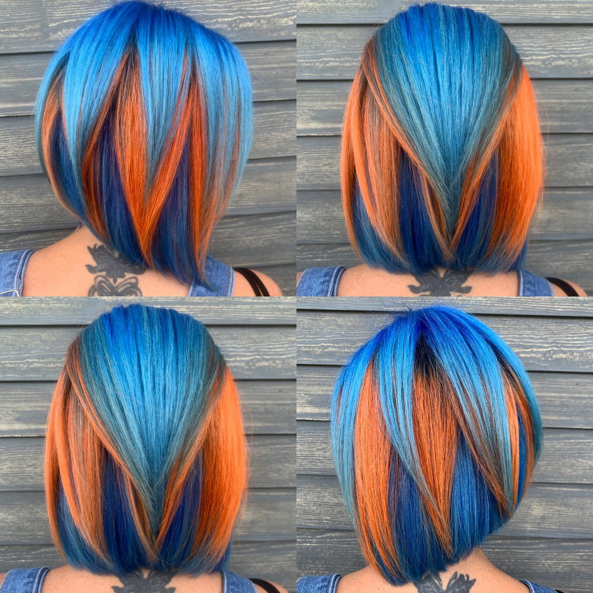 Fire and Ice A-Line Bob
