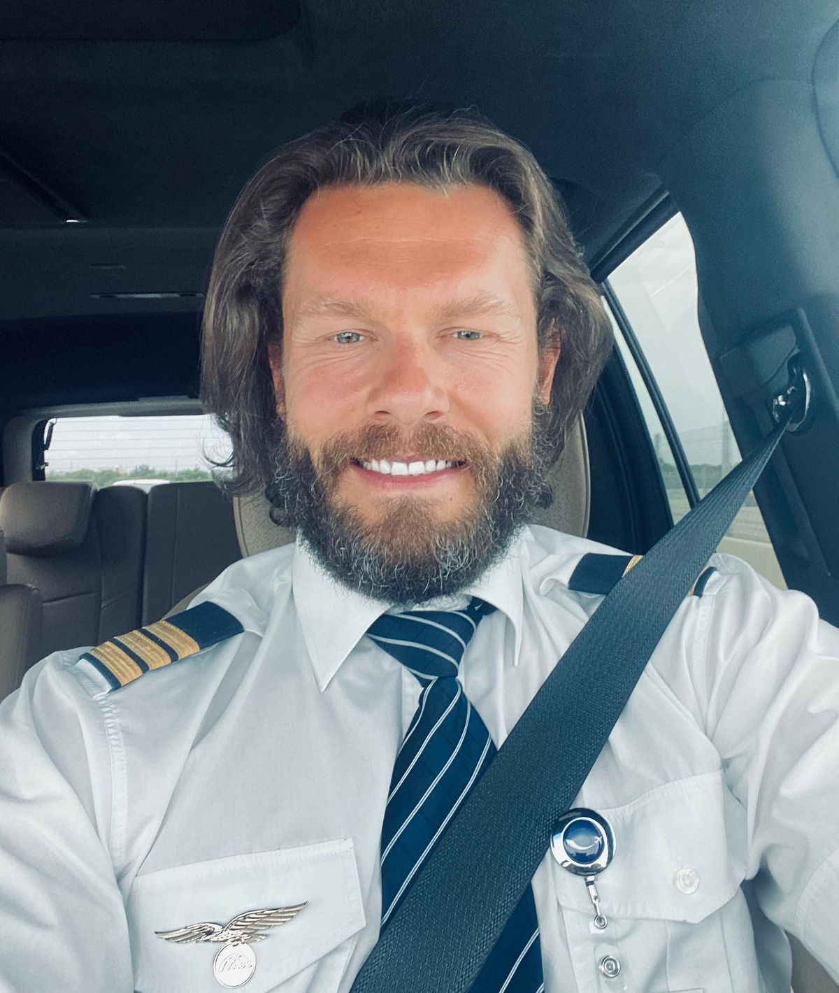 Long Hair And Beard