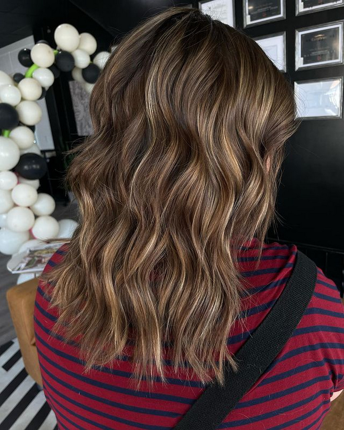 Medium-Length Beachy Brunette Hair