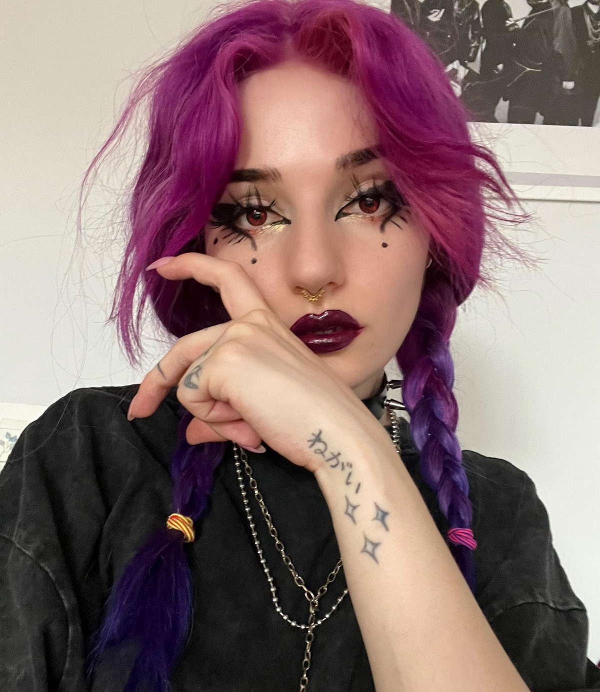 Low Braid Pigtails