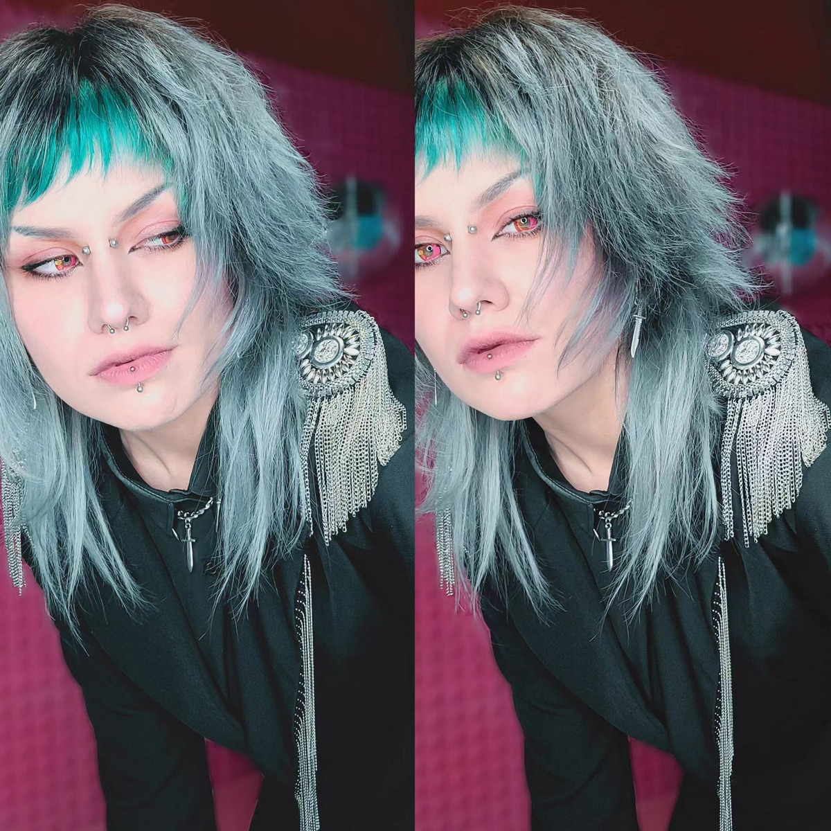 Razor-Cut Layered Hair