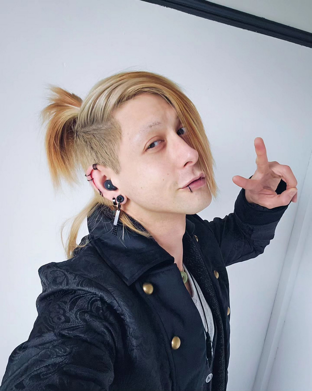 Side Swept With High Ponytail