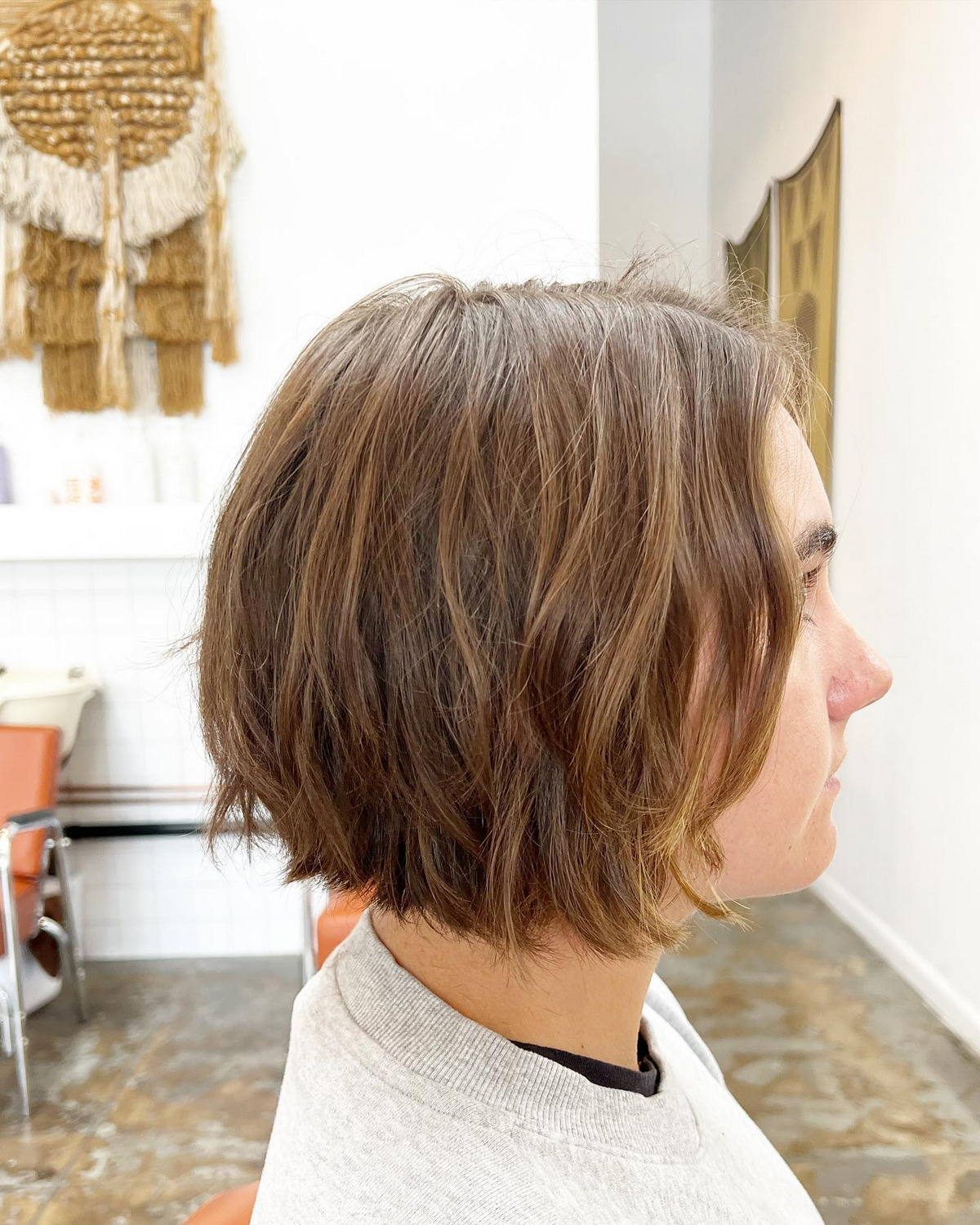 Razor Cut Layered Bob