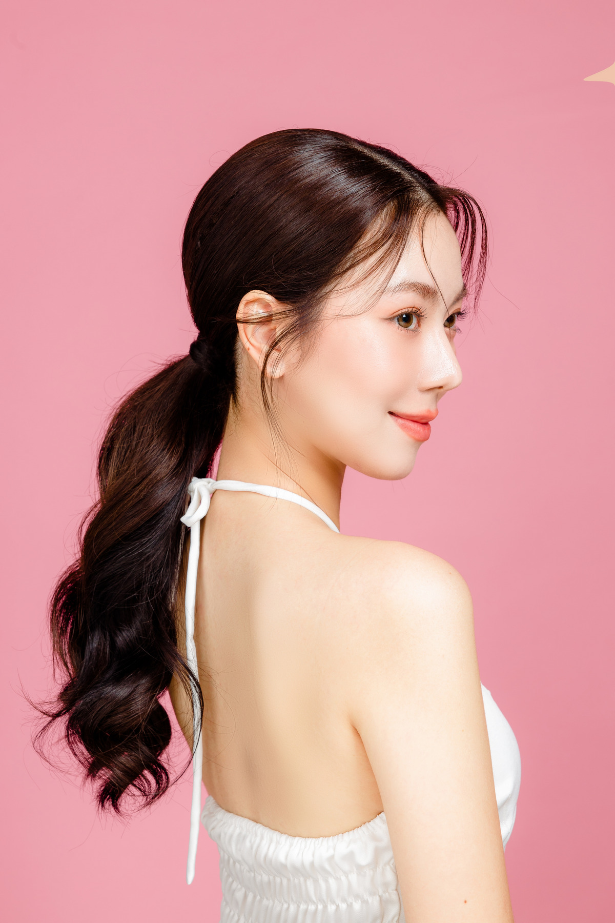 A Sleek Ponytail