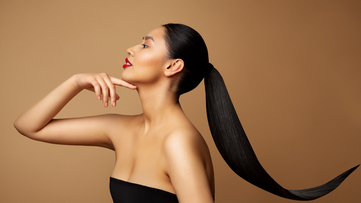 A Sleek Ponytail