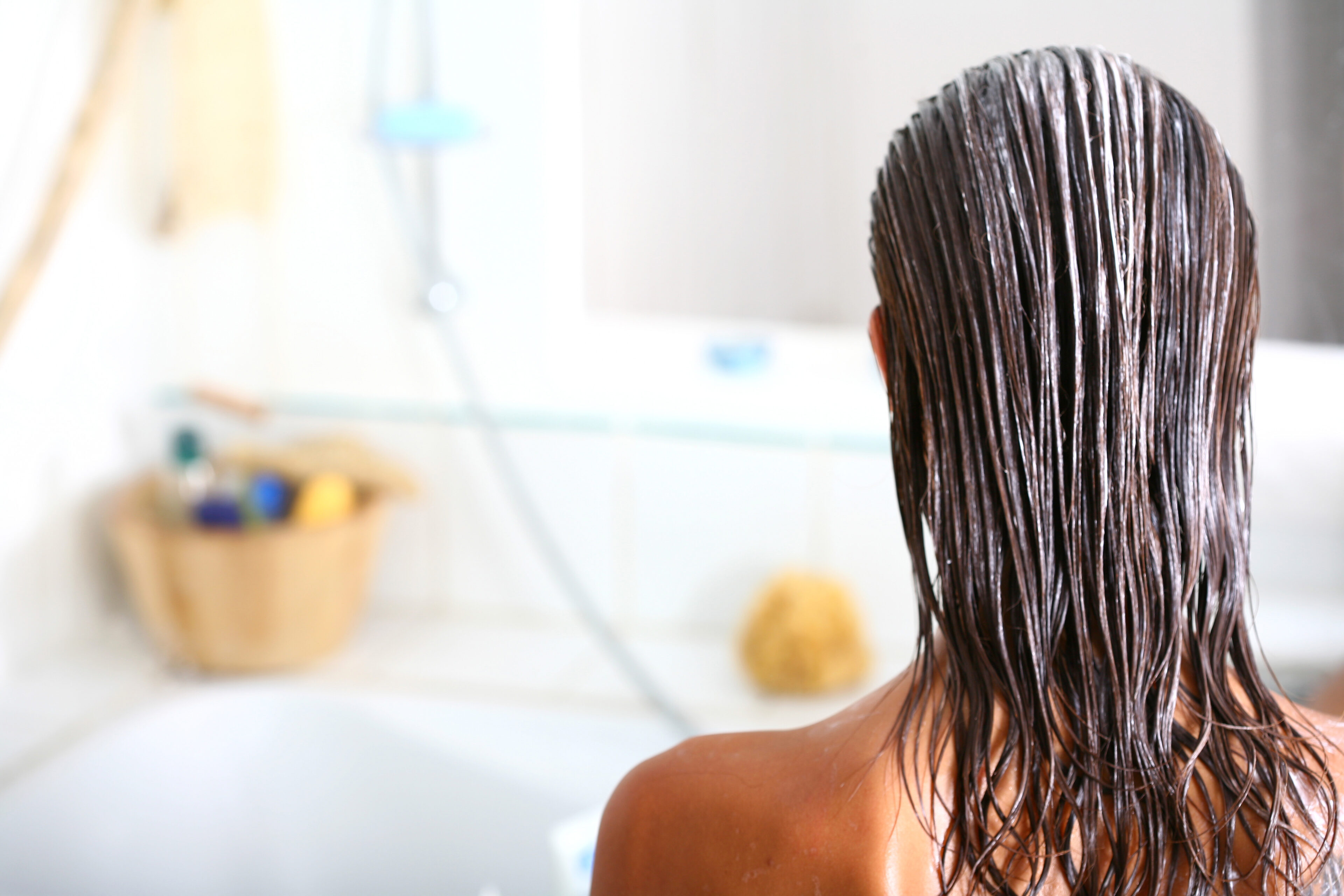Leave conditioner soak in