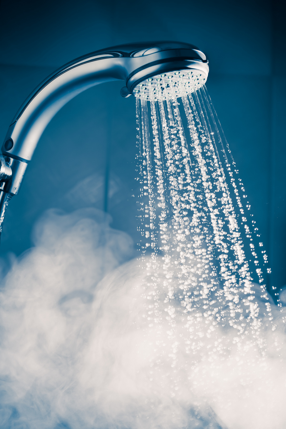 Avoid showering with hot water