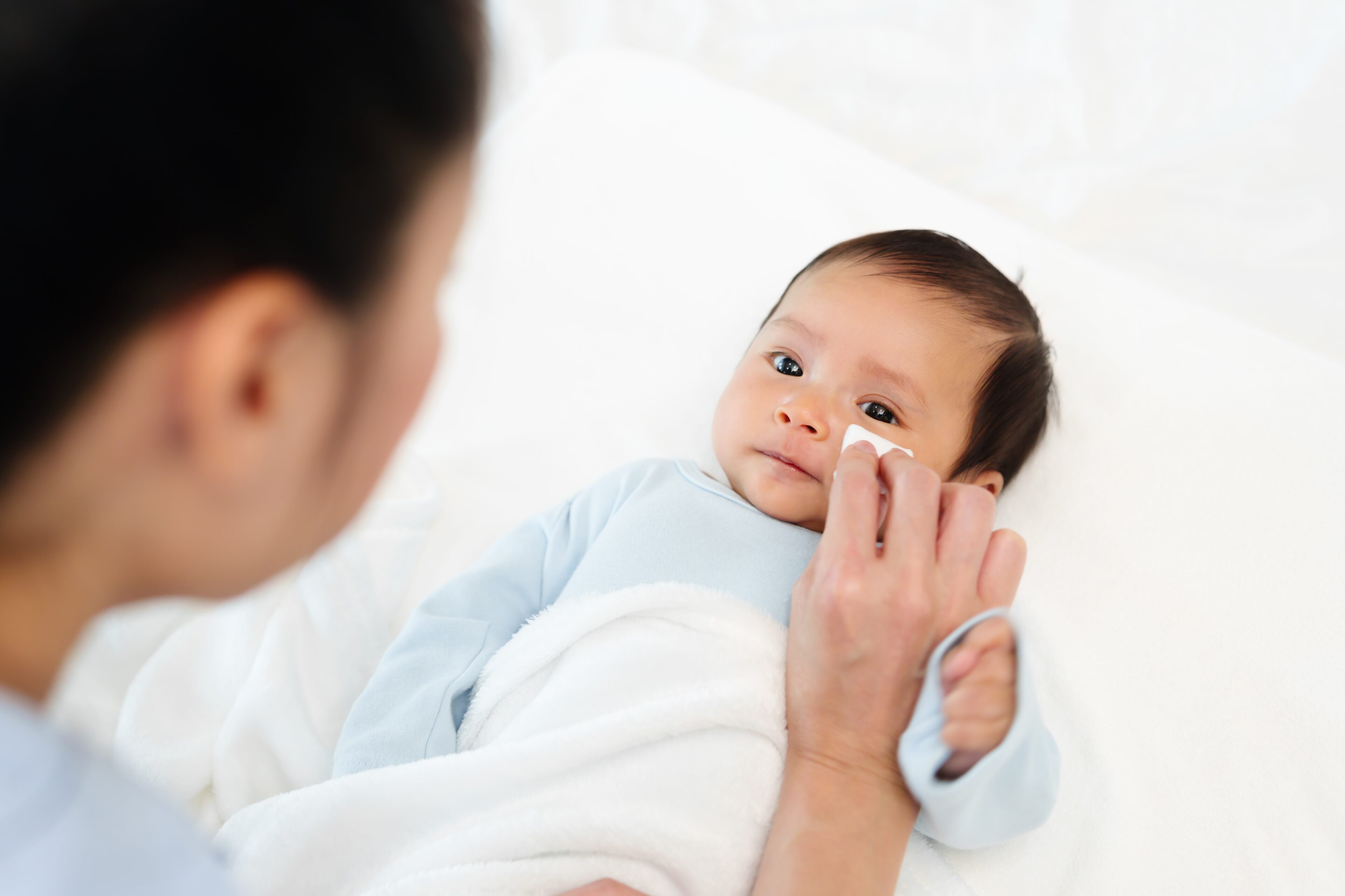 Remove hair gently