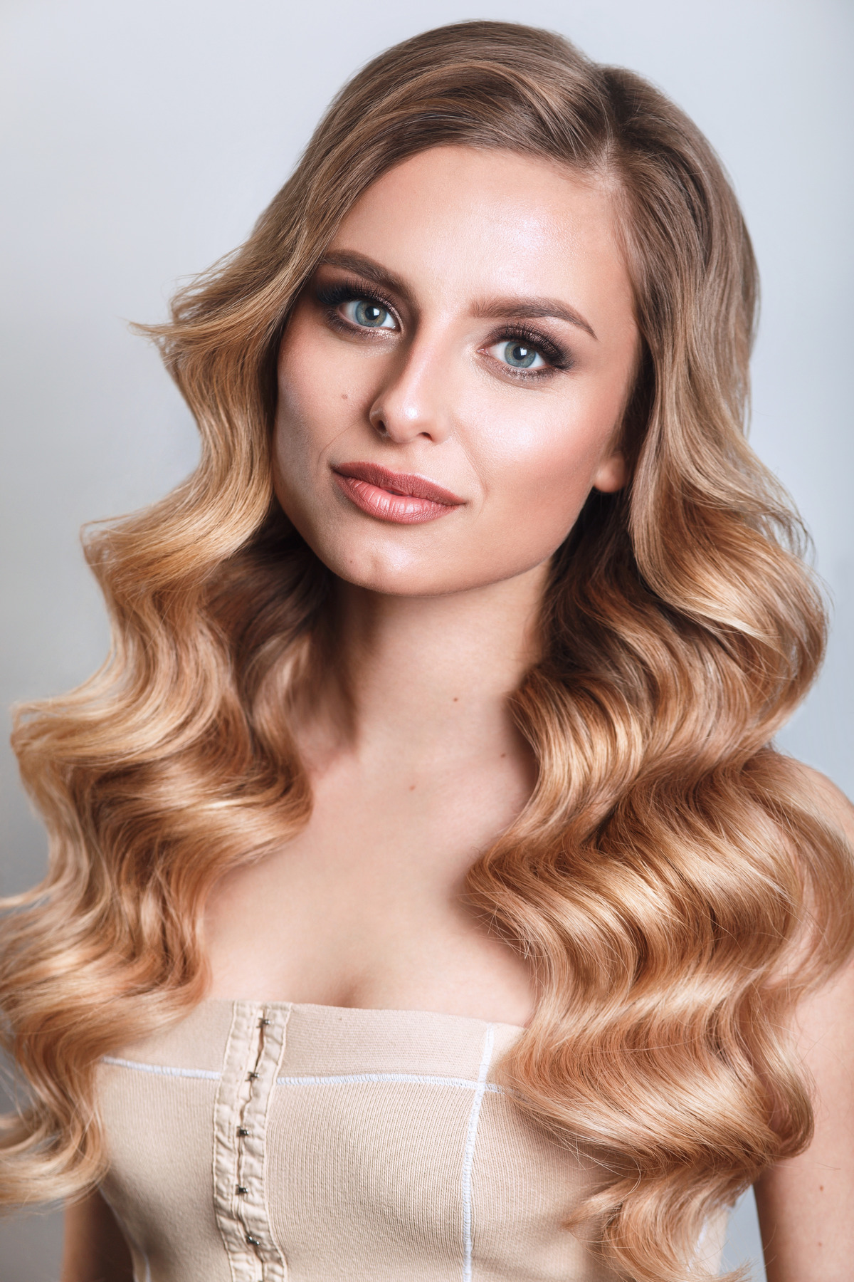 Beautiful balayage hairstyle