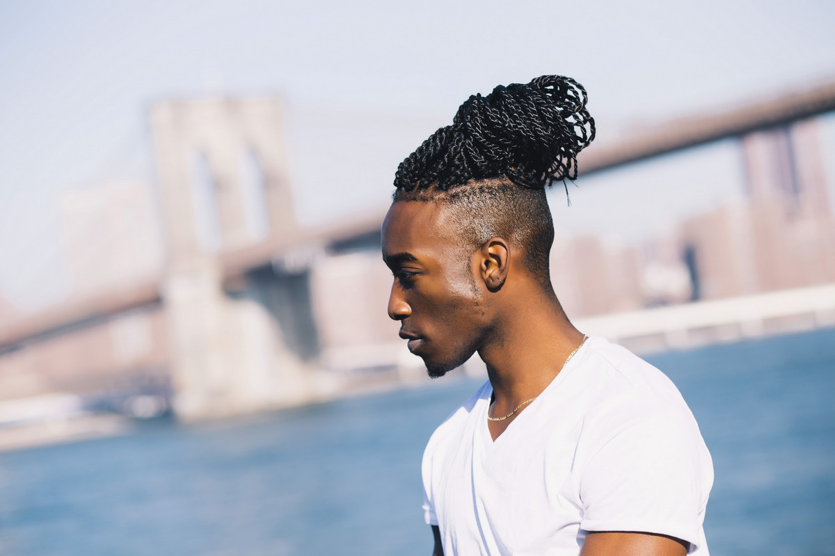 Braided Man Bun