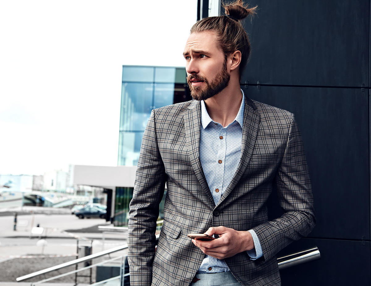 Classic Man Bun