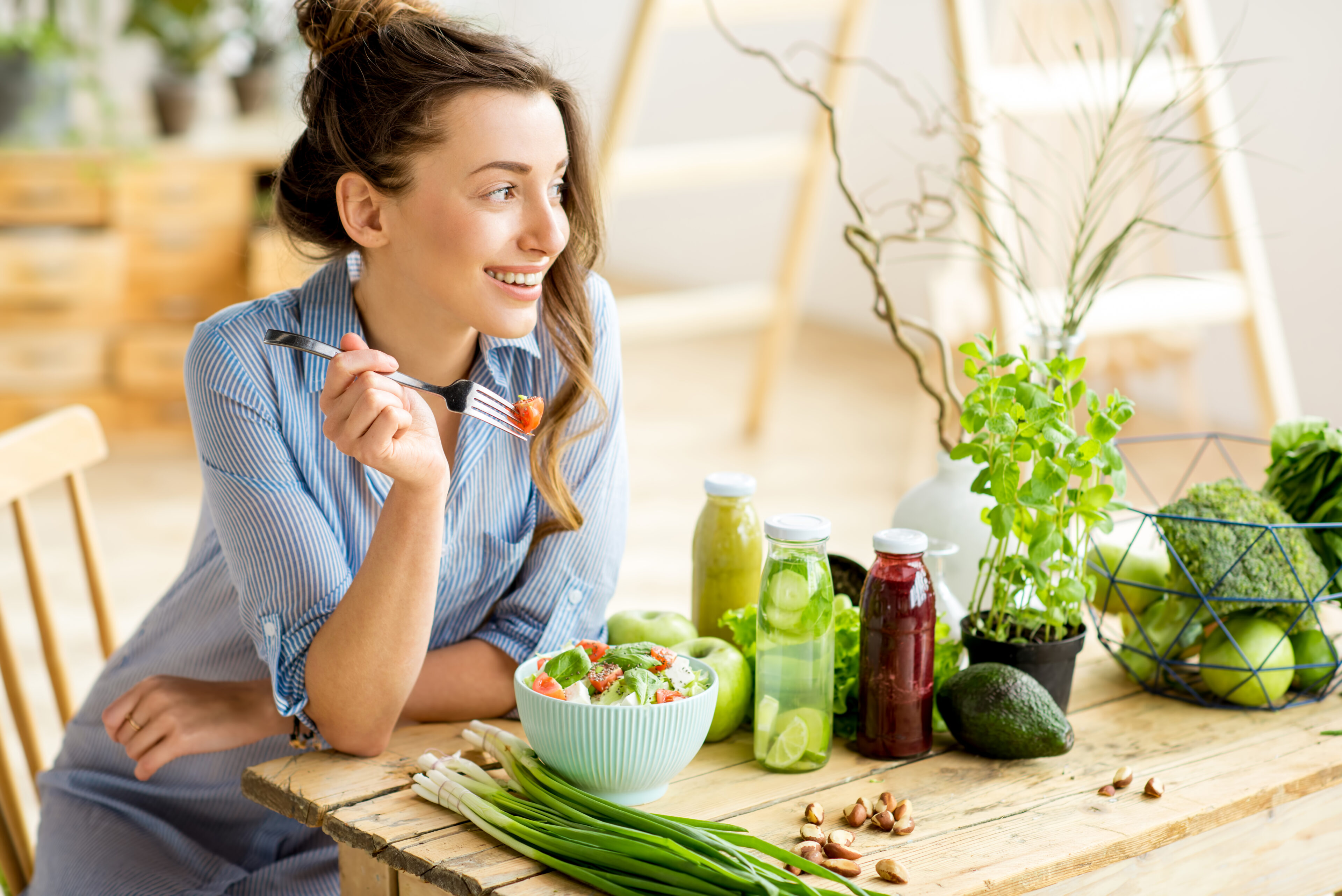 Using biotin after a meal