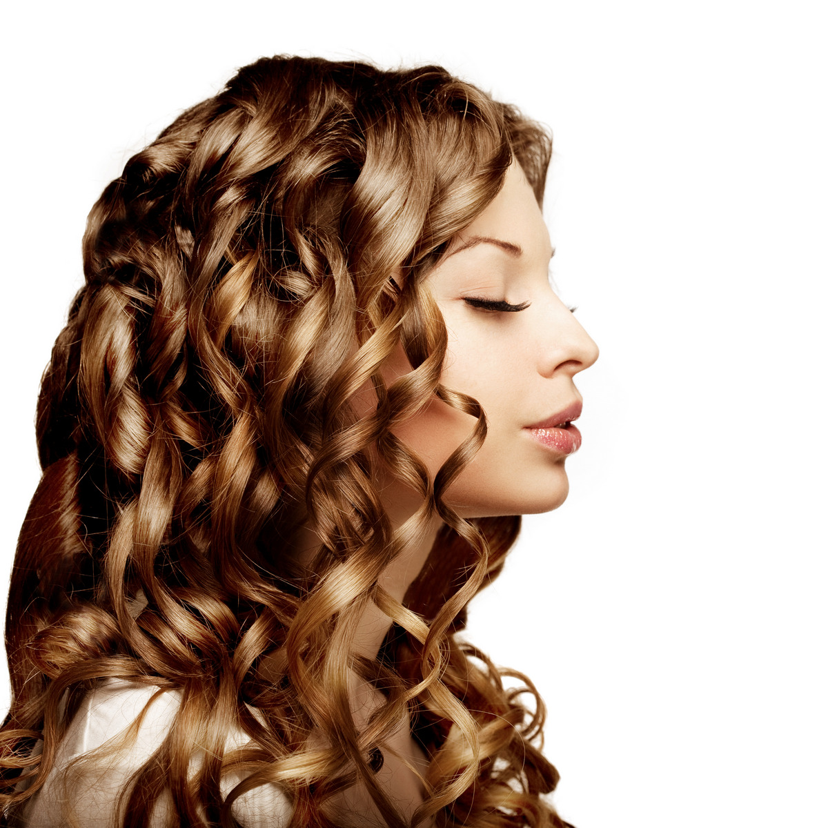 Curly hair