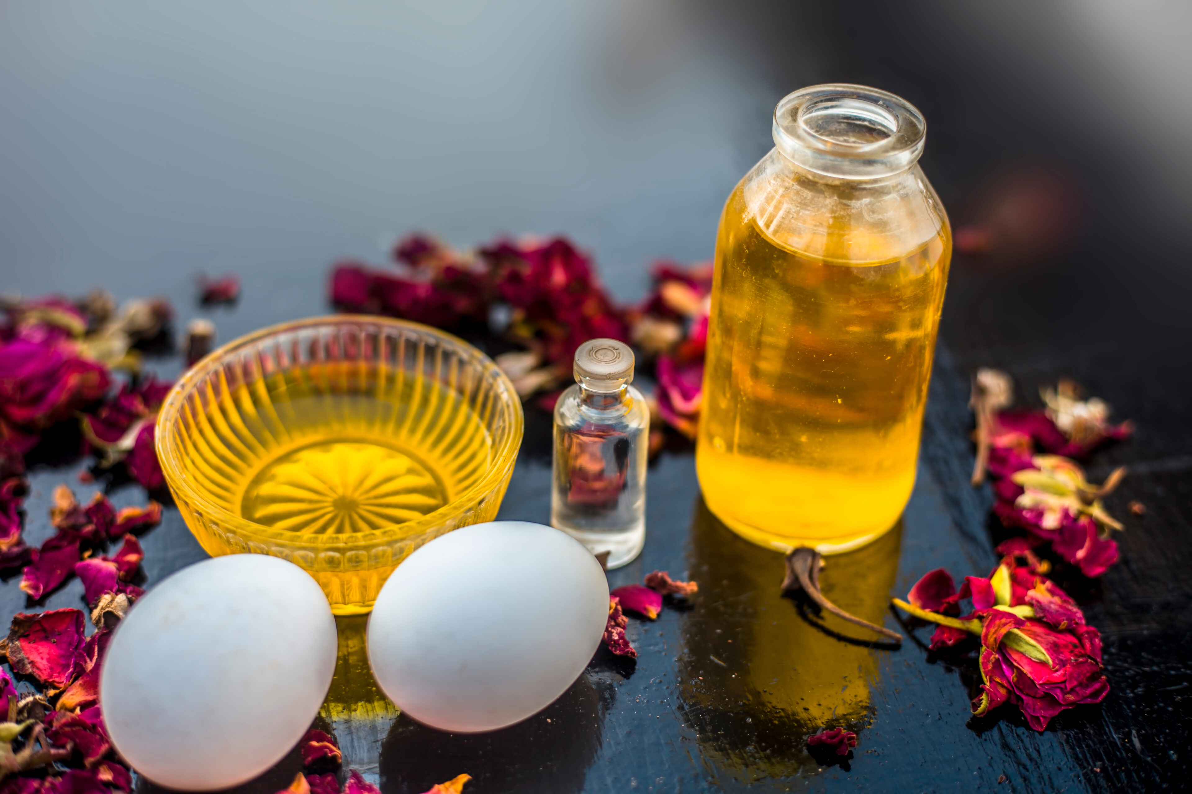 Deep treatment products for hair