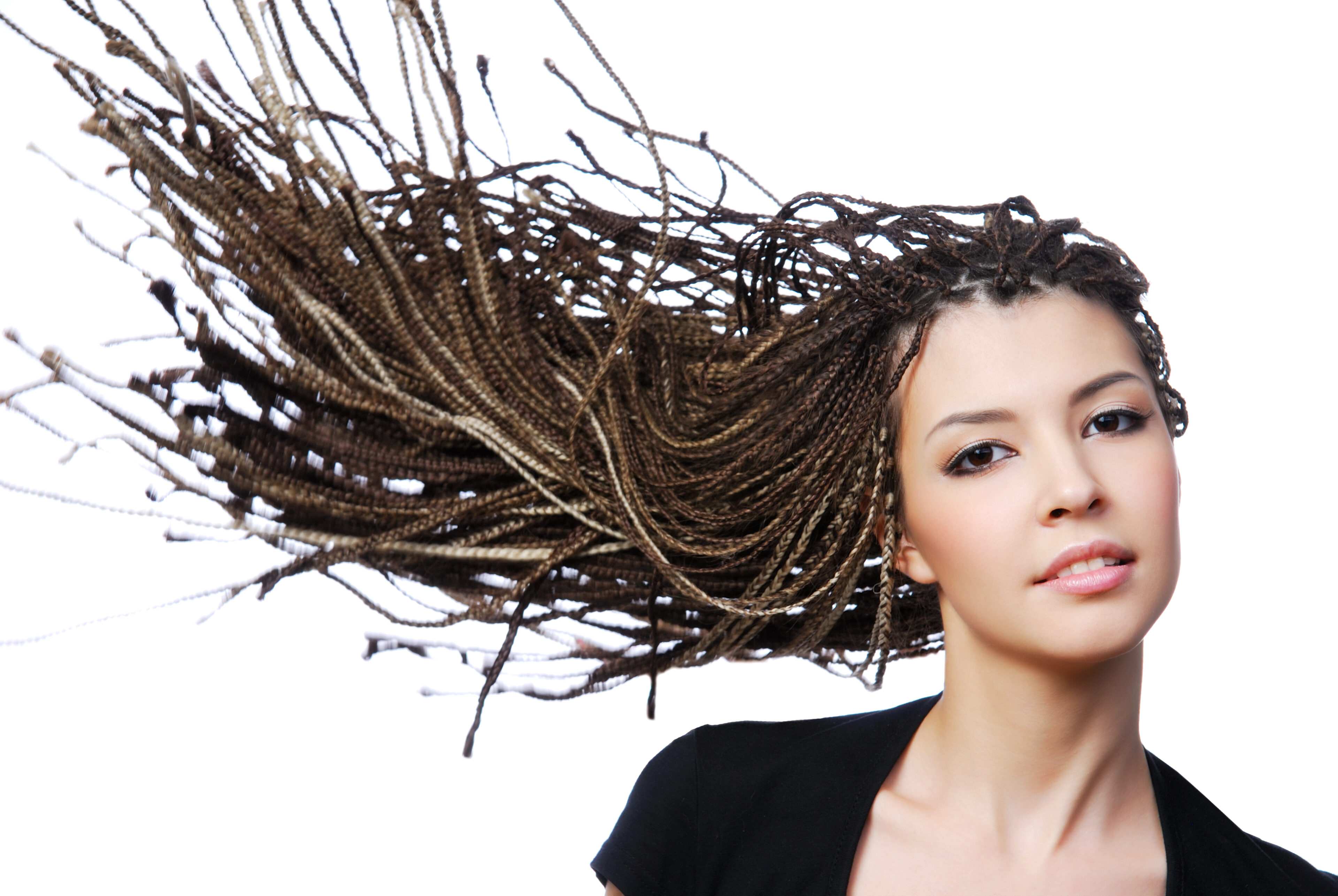 Braids microlocks hair