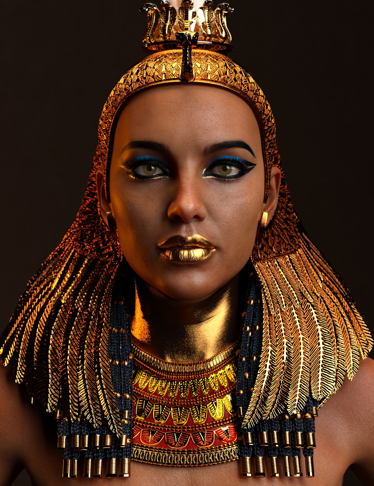 Dreadlocks were often depicted as long, thick, and intricately styled in ancient Egypt