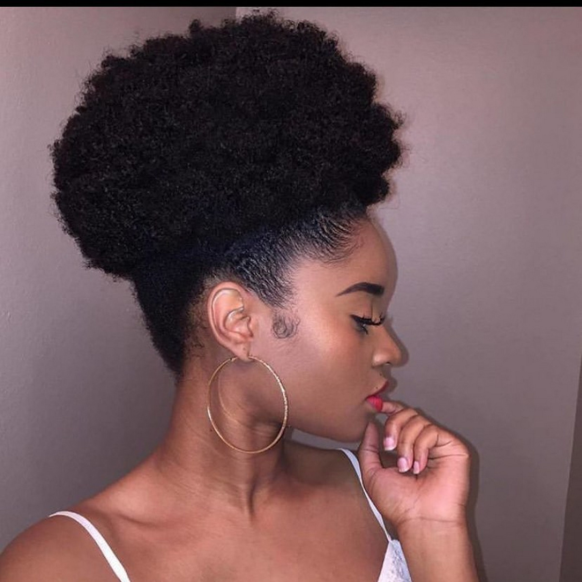 Elegant and noble updo curly hairstyle