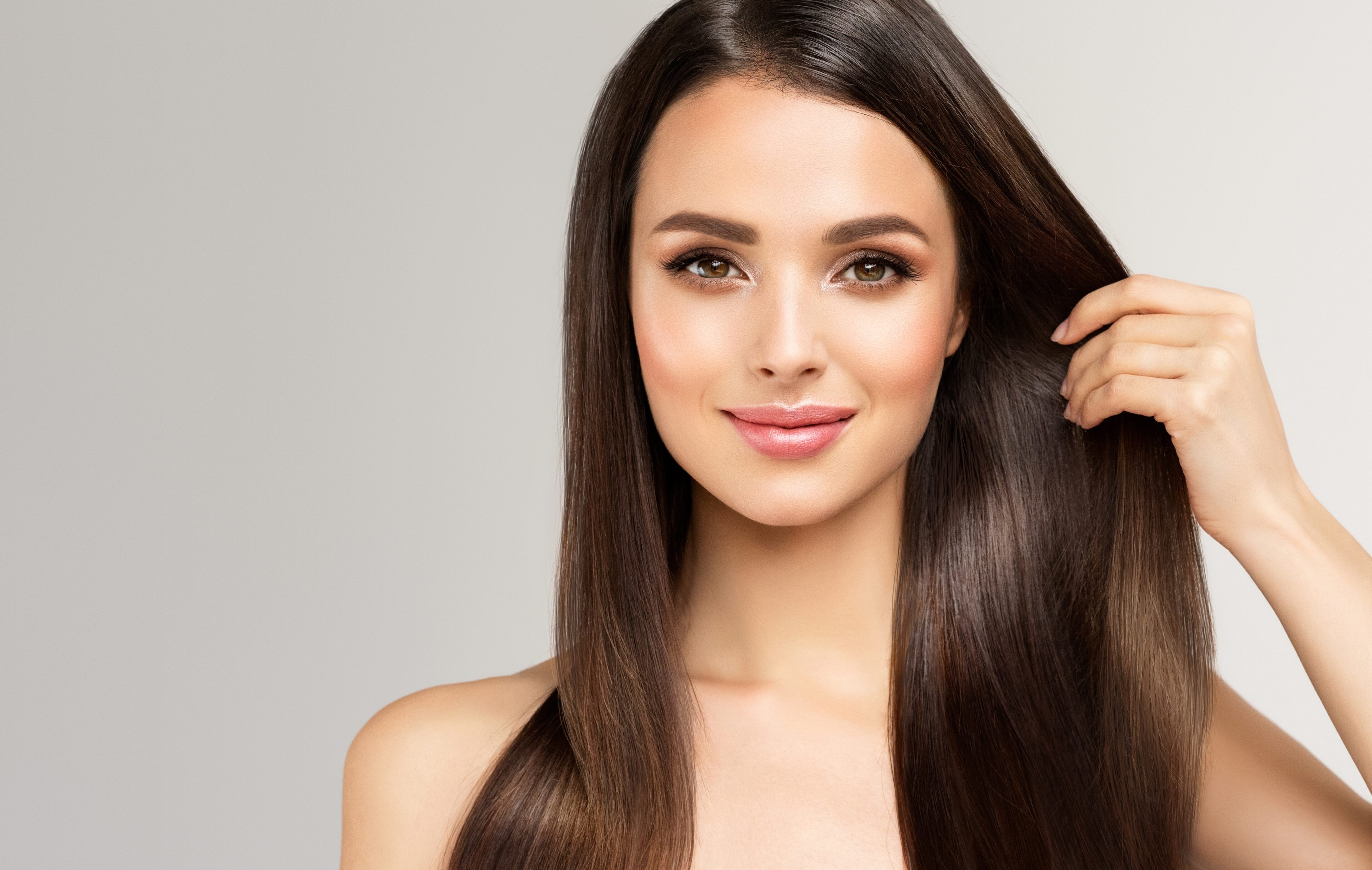Smooth and shiny hair
