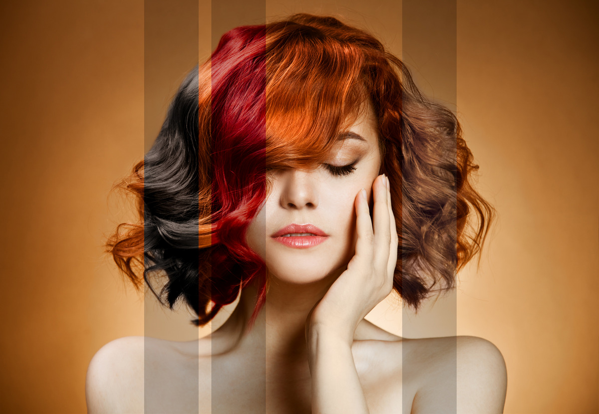 Existing hair color