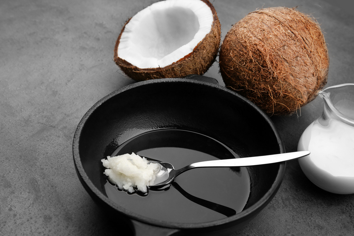 Melt the coconut oil