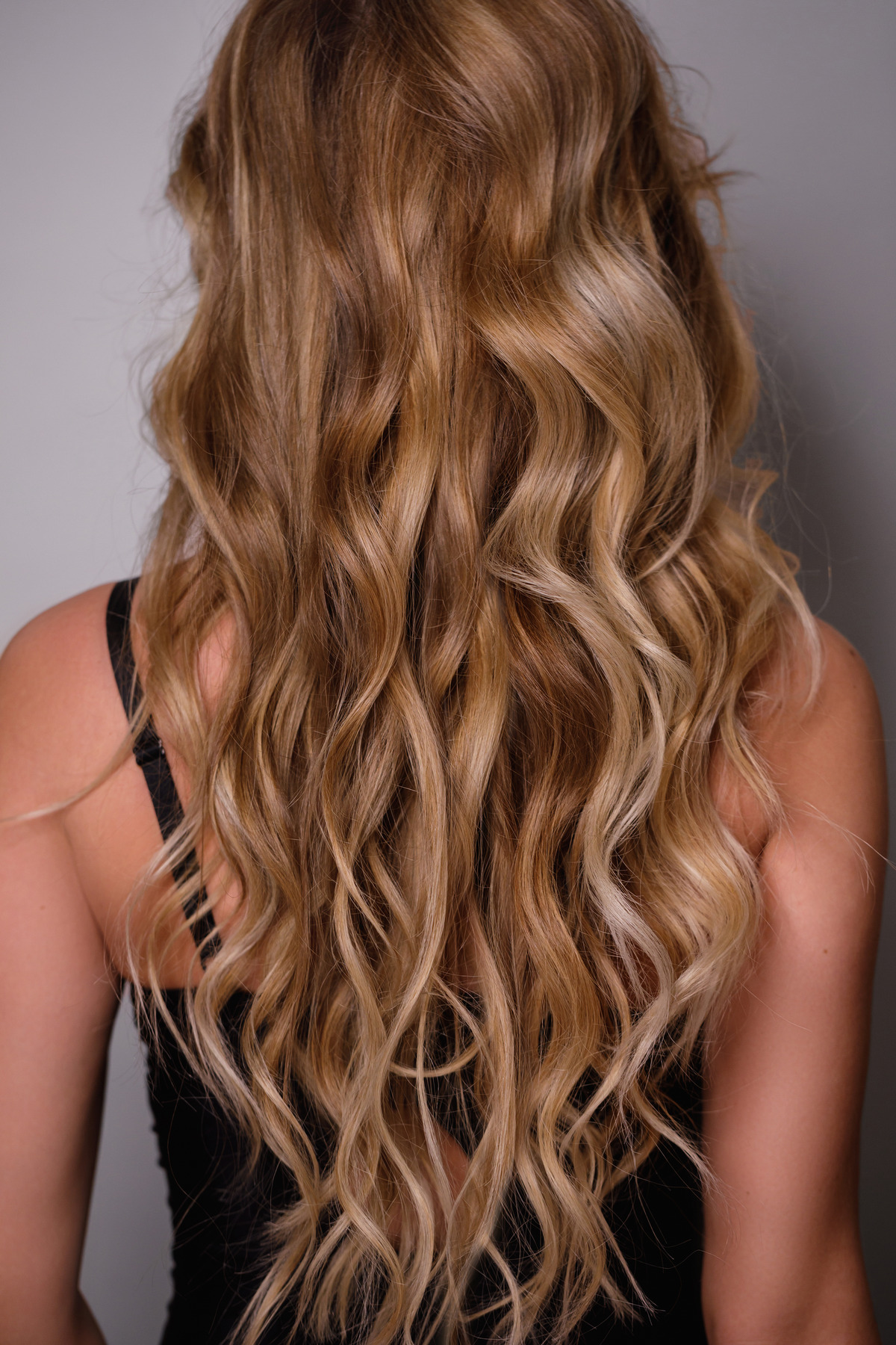 Result of hair dye - balayage