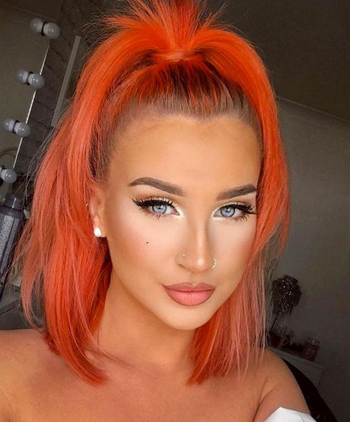 Semi-permanent hair dye