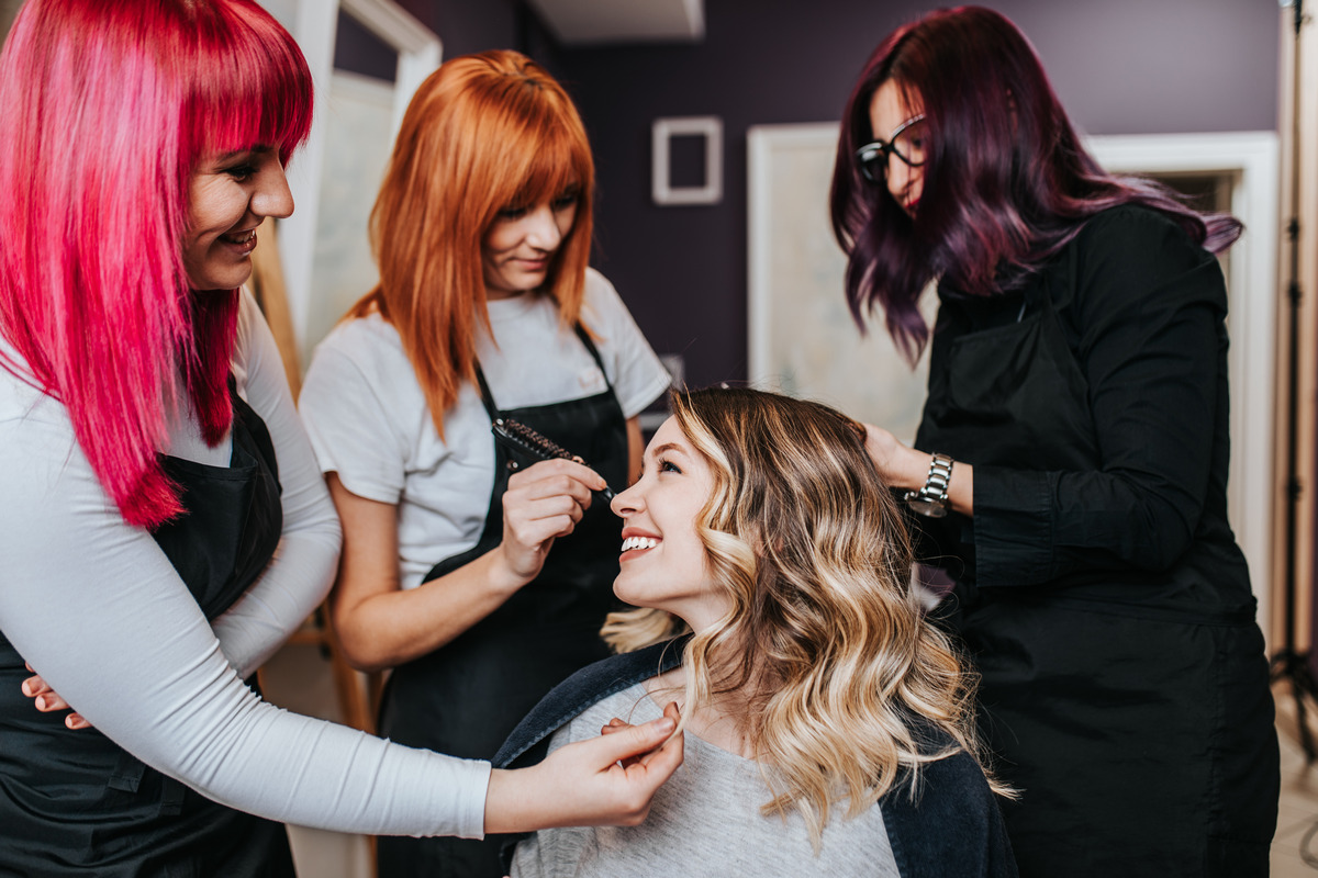 Share with friends and hairstylist