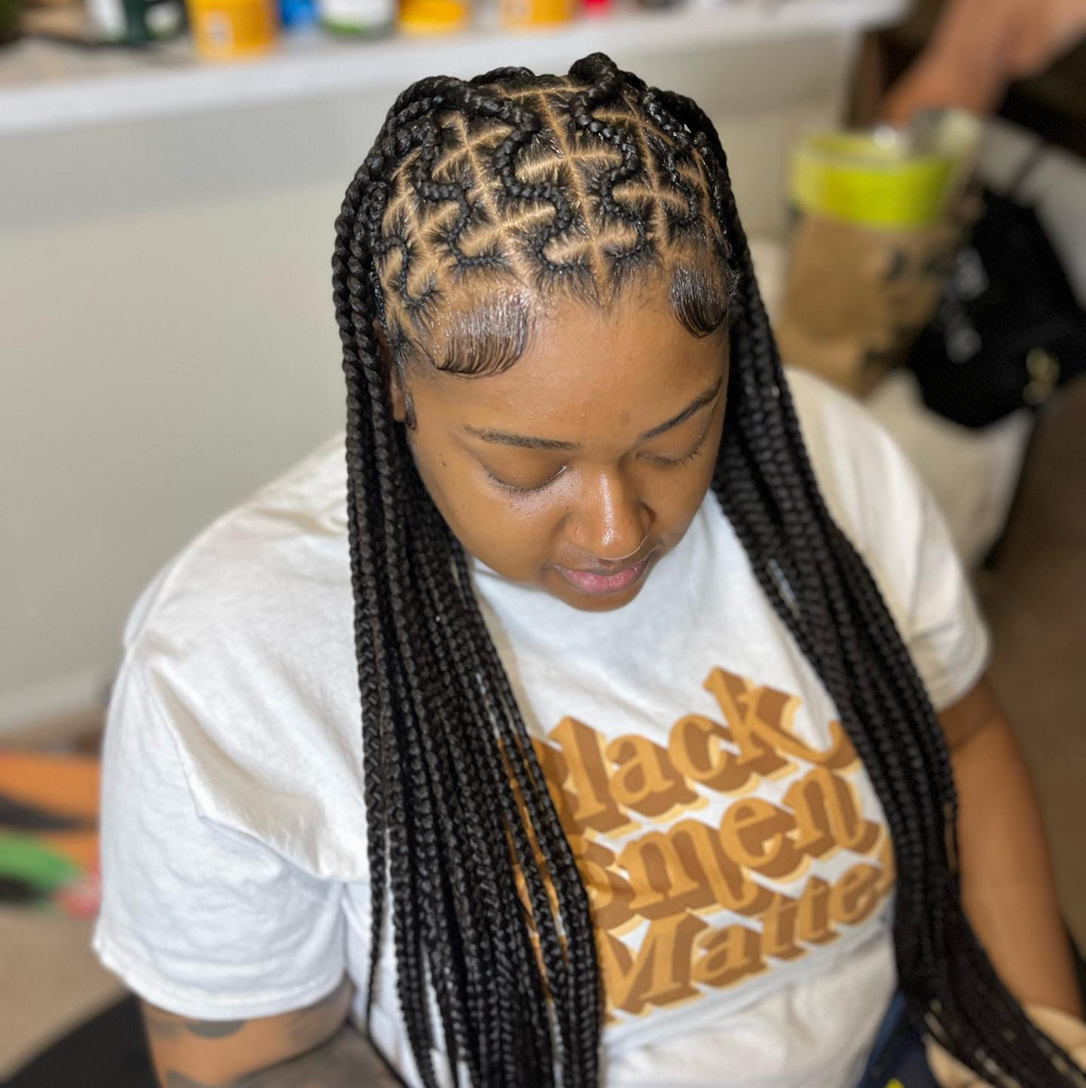 Snake tribals and impressive braids