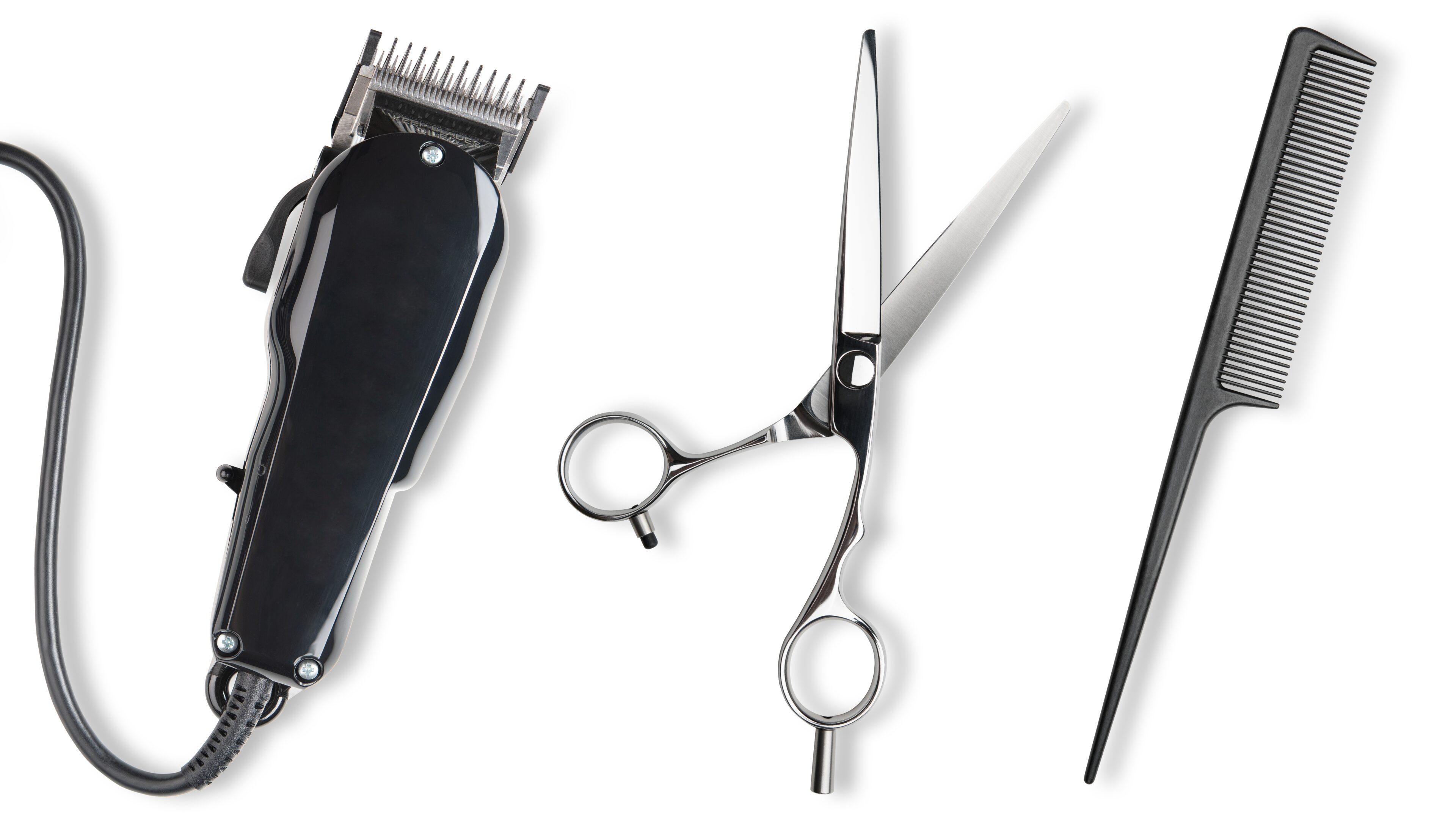 Grab a comb and a straight-edge razor