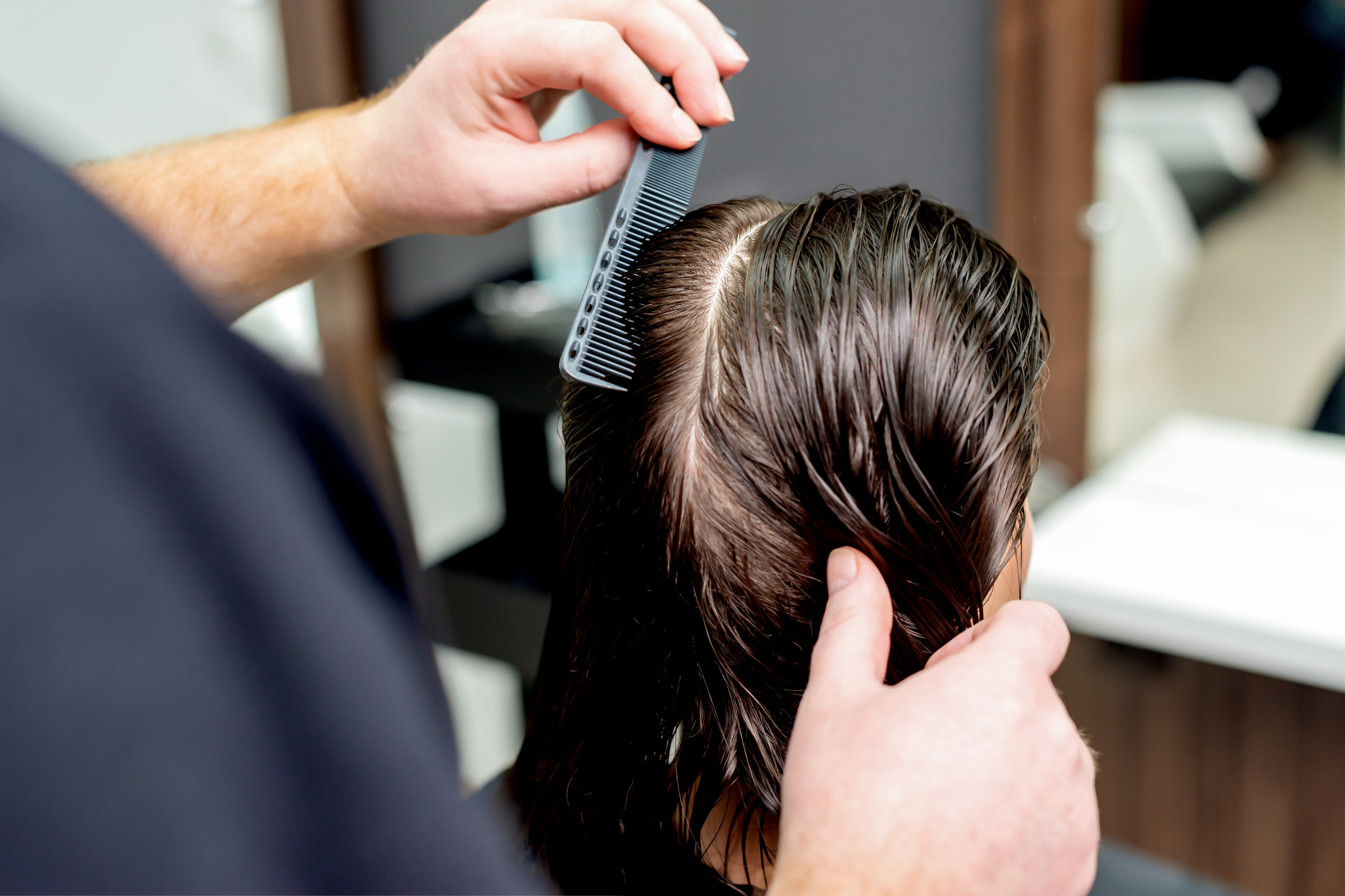 Sectioning hair